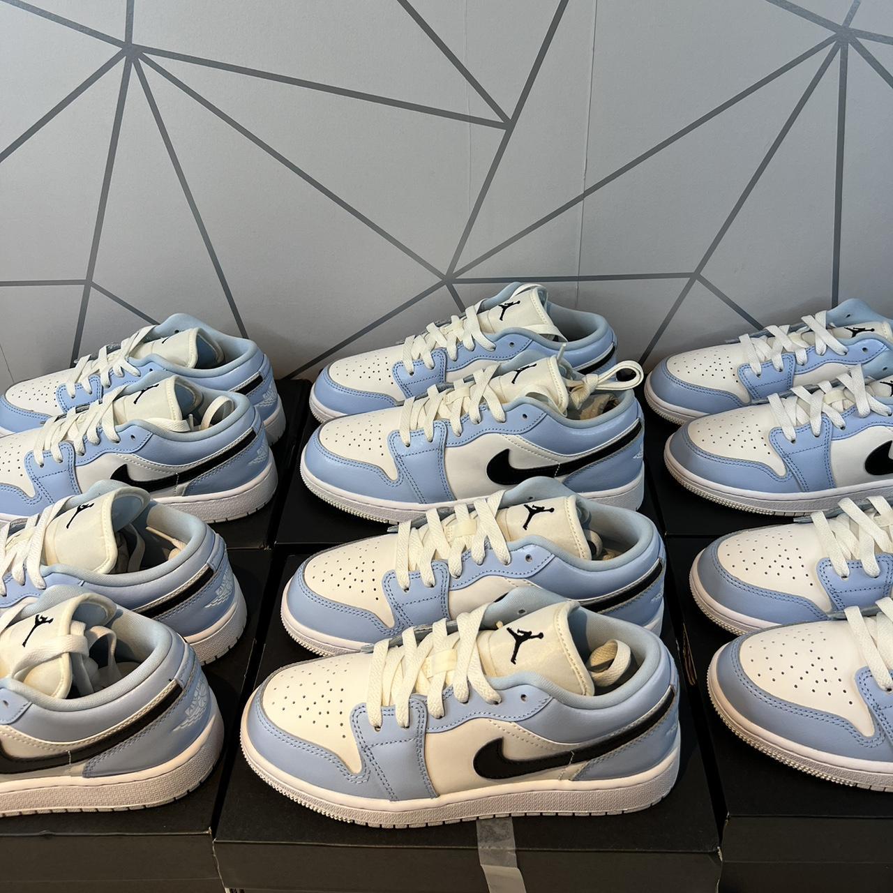 crystal blue jordan 1