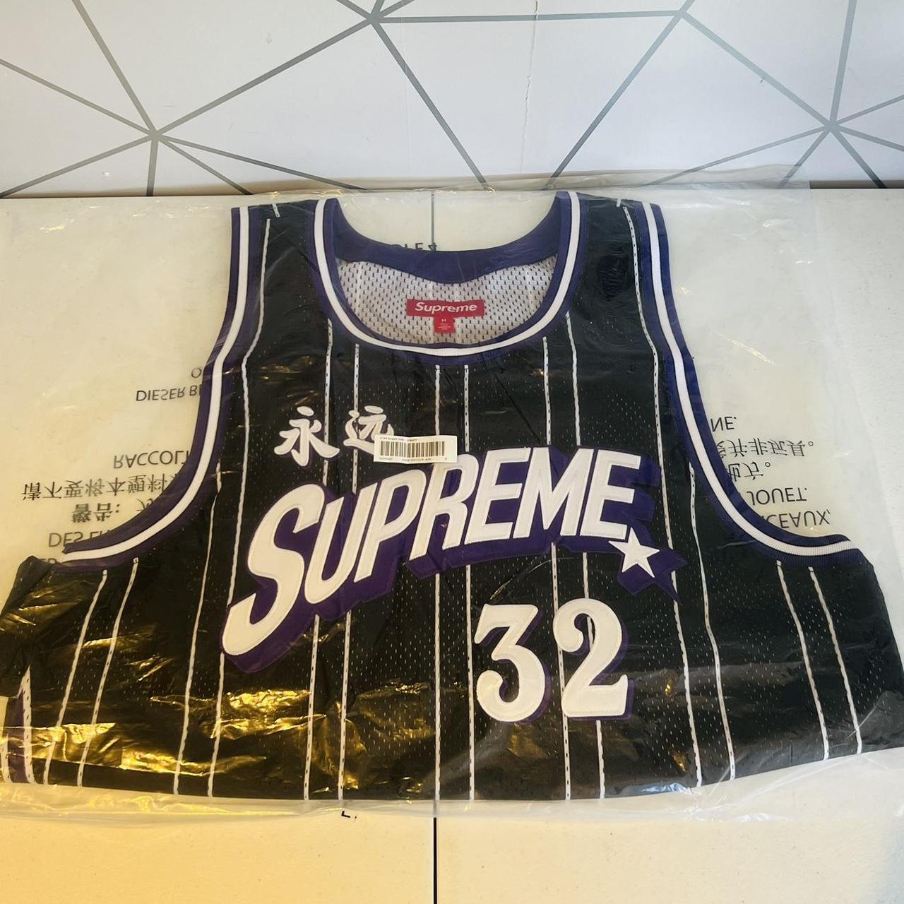 Supreme Basketball Jersey Supreme Star Basketball... - Depop