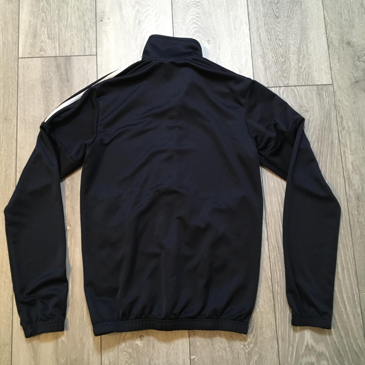 Adidas Men's Blue and Navy Jacket | Depop