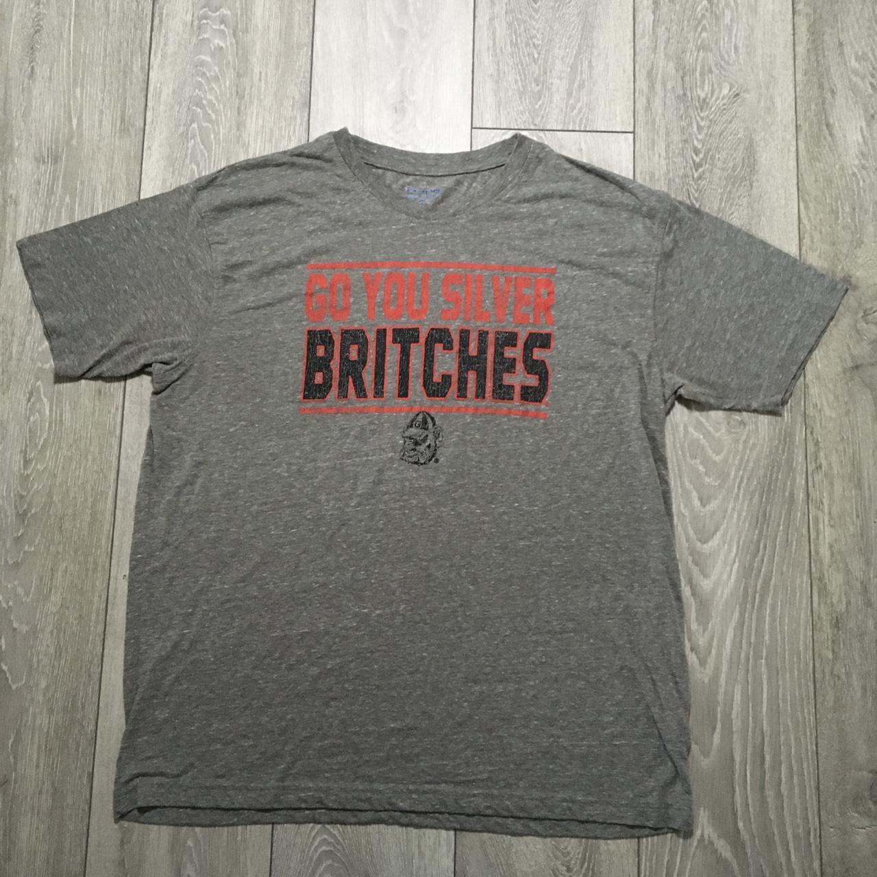 Champion Men's Grey T-shirt | Depop