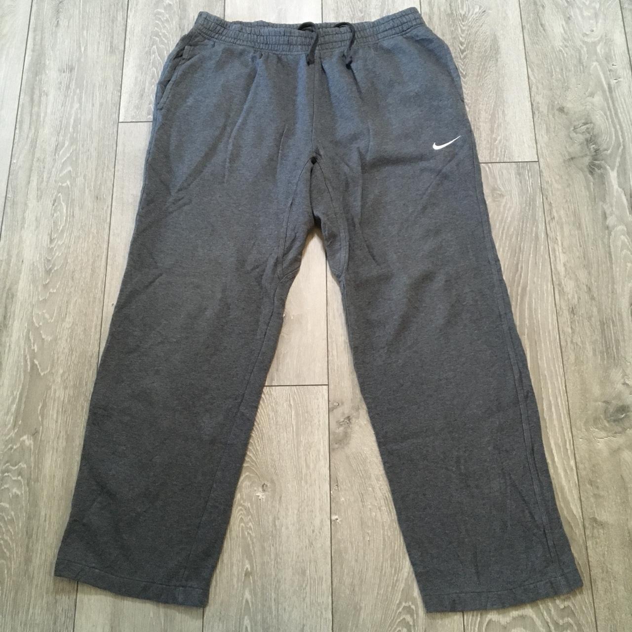 mens grey nike tracksuit bottoms