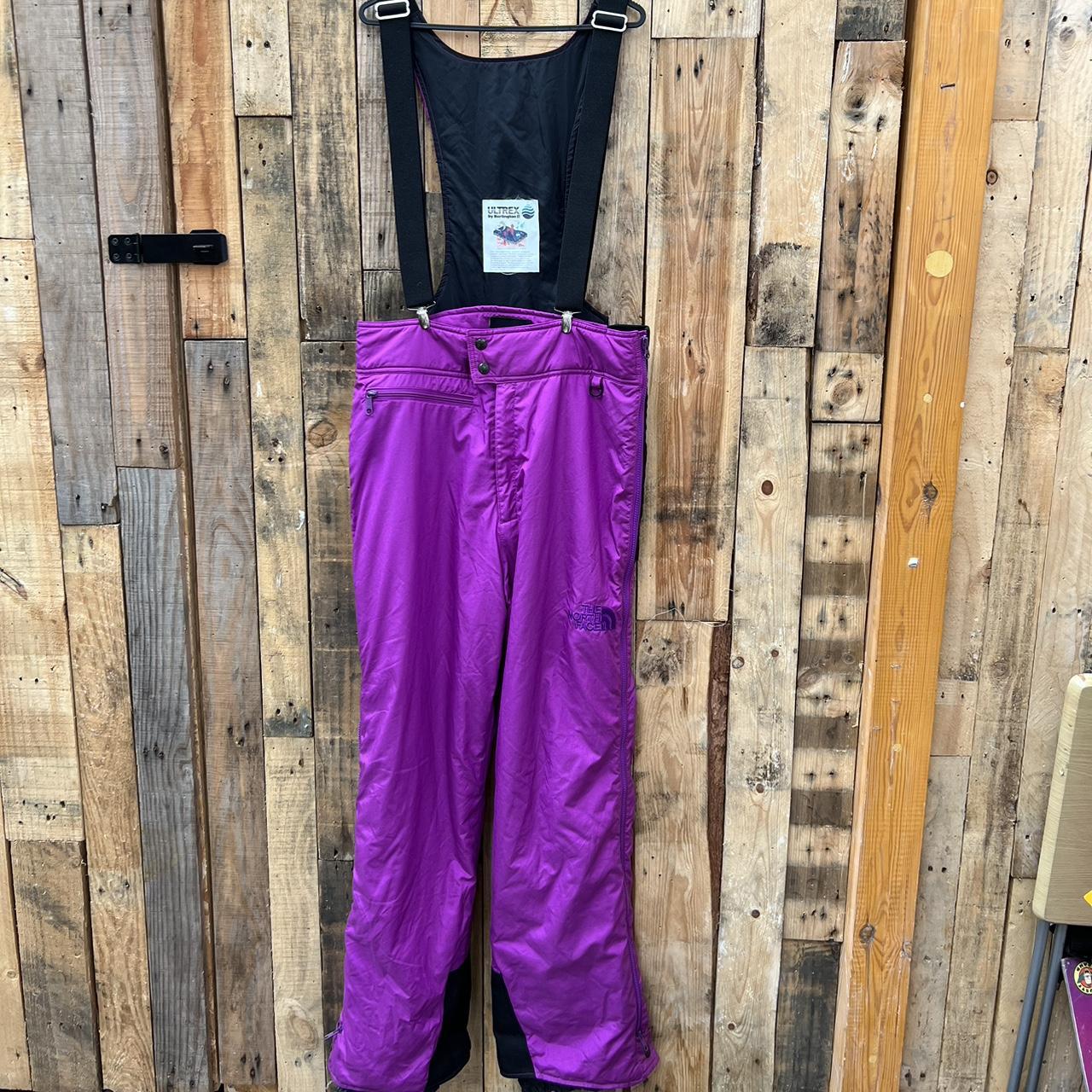 The north face ski bib overalls Ultrex Size M Good... Depop