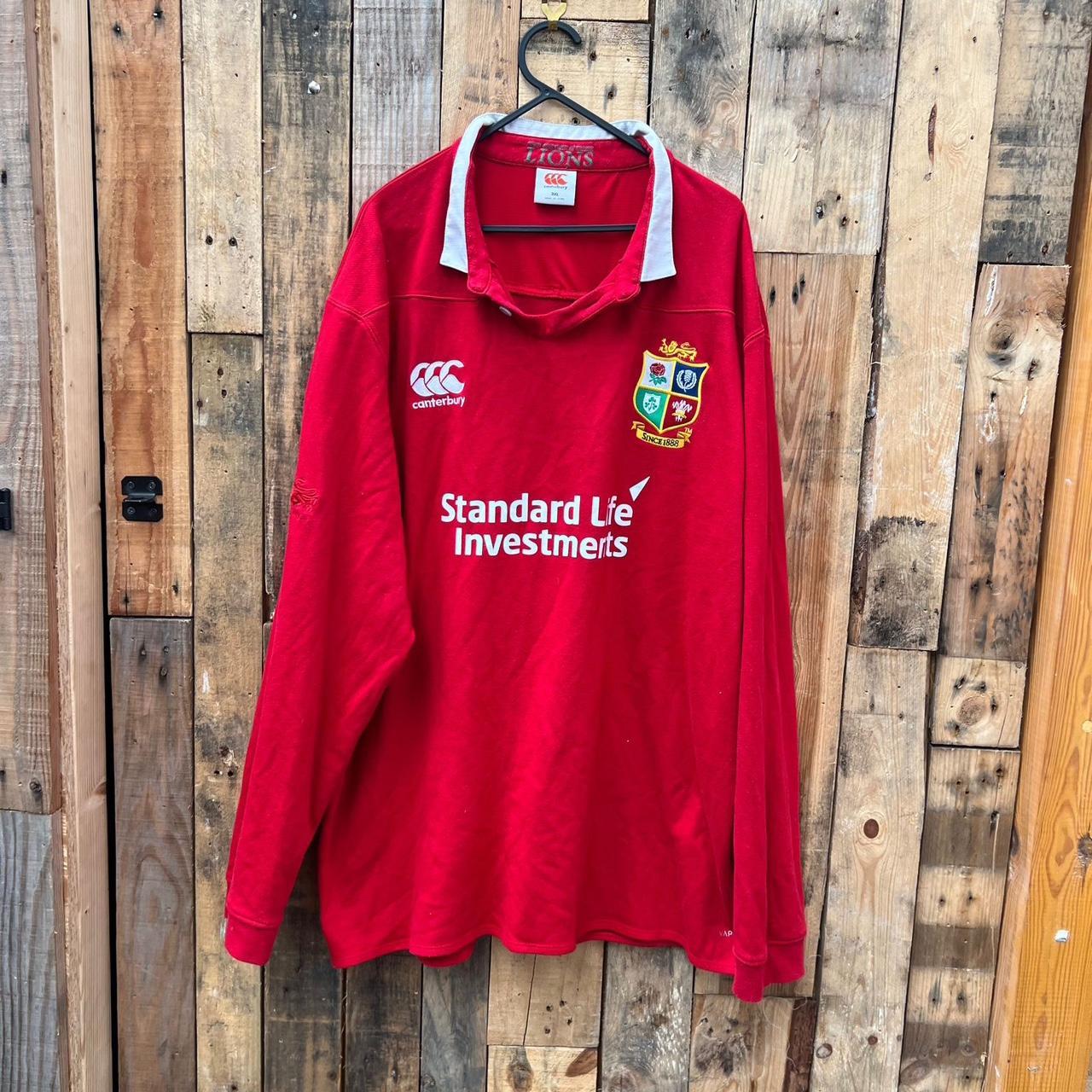 Tour British & Irish Lions Canterbury Long Sleeve Jersey 3XL 2017