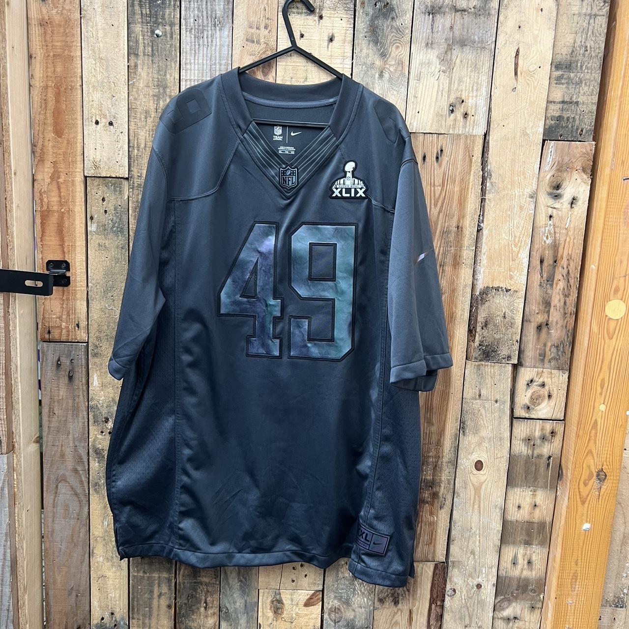 NFL Super Bowl jersey XLIX Good condition Size XXL - Depop