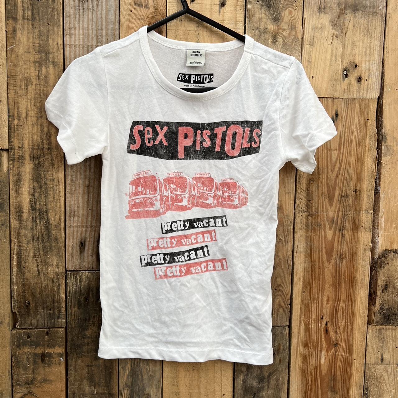 Sex Pistols Men's Logo In Multi Logo T-shirt Medium Black 