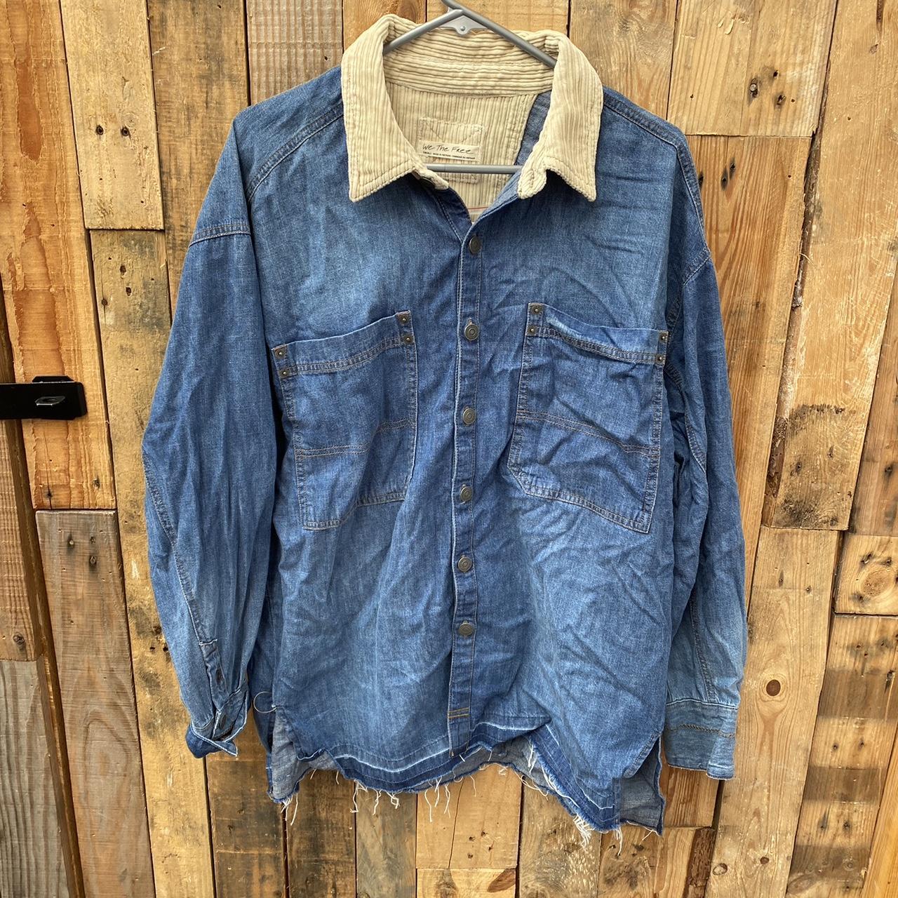Free People Denim Shirt