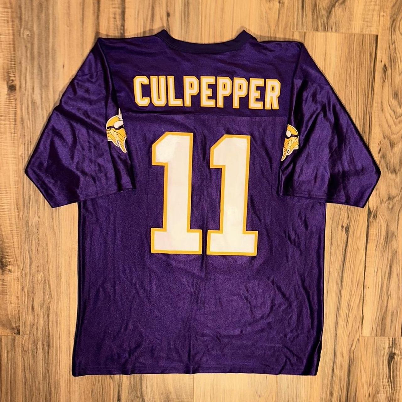 Vintage 2000 NFL Minnesota Vikings Duante Culpepper - Depop