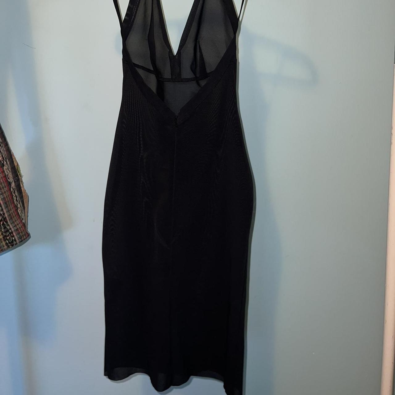 Roland Mouret Sheer Body Dress Made in France Fits... - Depop