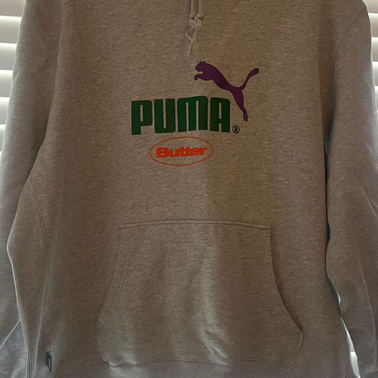 Puma x Butter Goods collab hoodie Nice weight and... - Depop