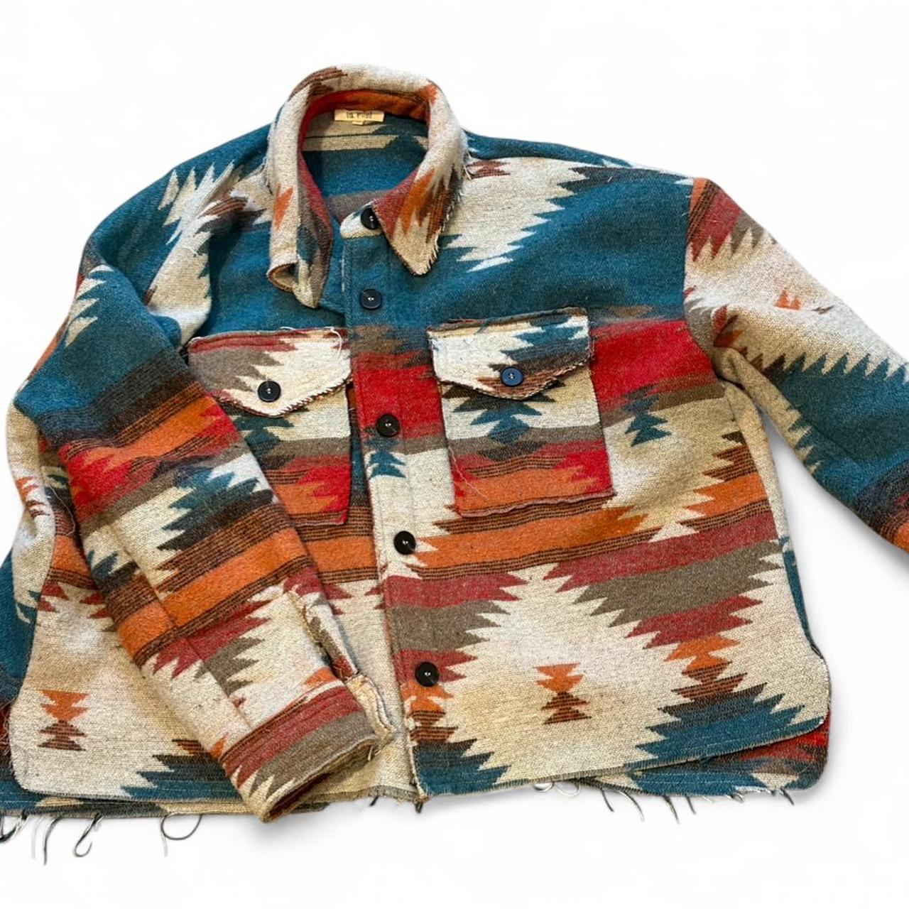 Women's Jacket - Multi - M – Multicolored, oversi… - image 1