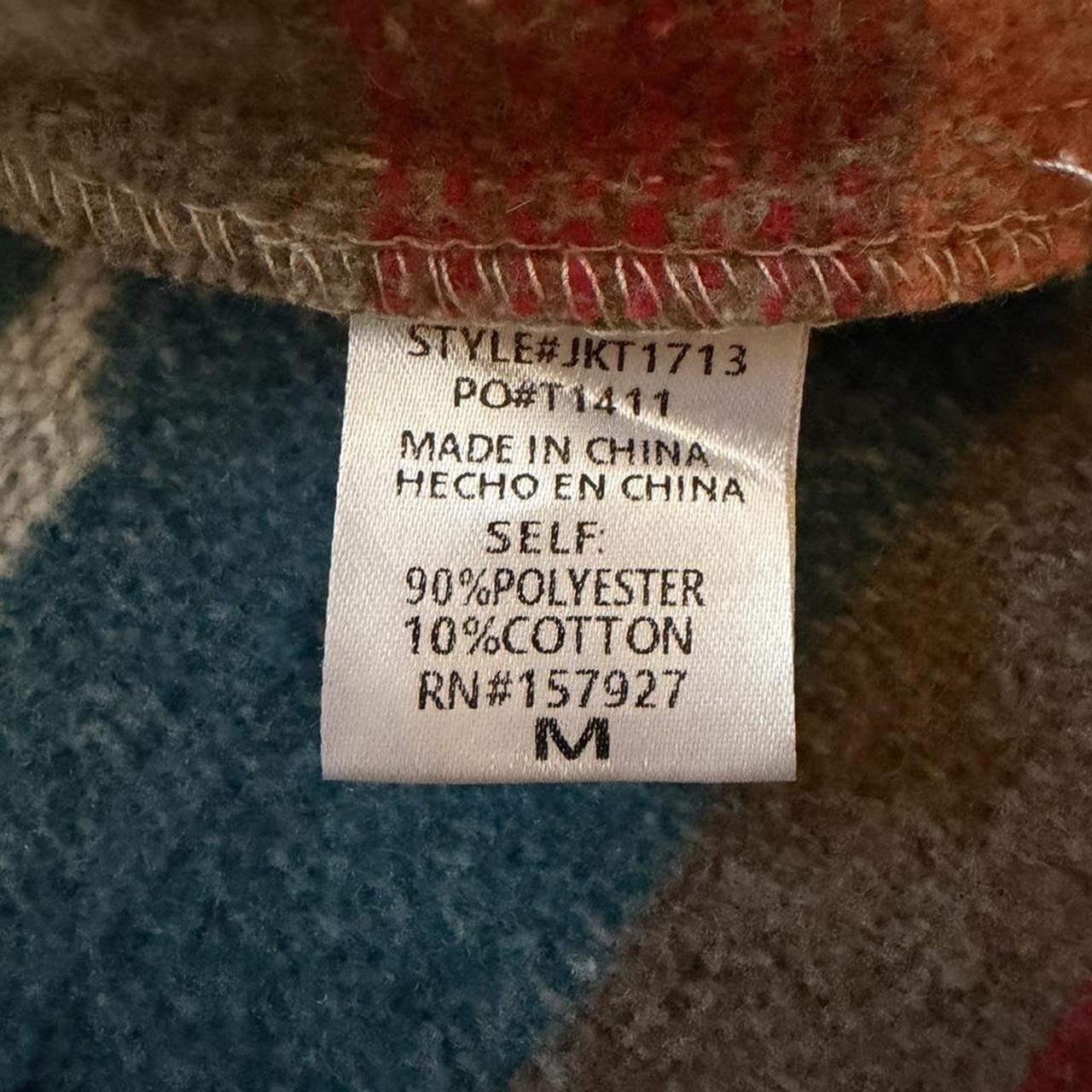 Women's Jacket - Multi - M – Multicolored, oversi… - image 2