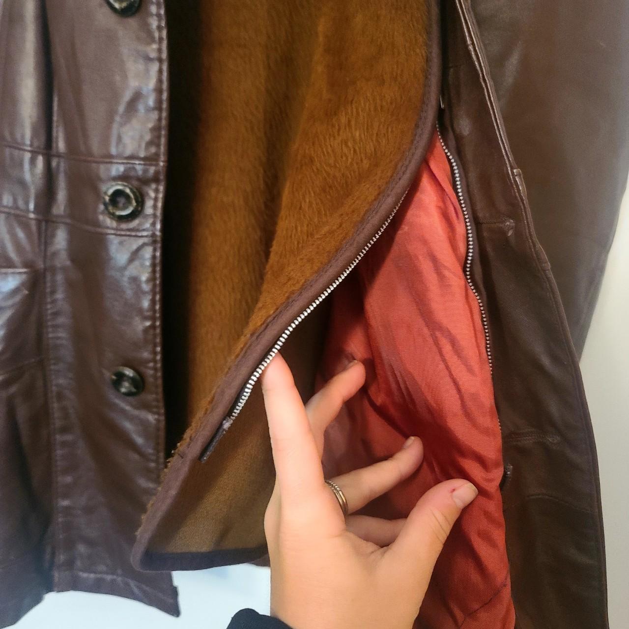 Jcpenney red deals leather jacket