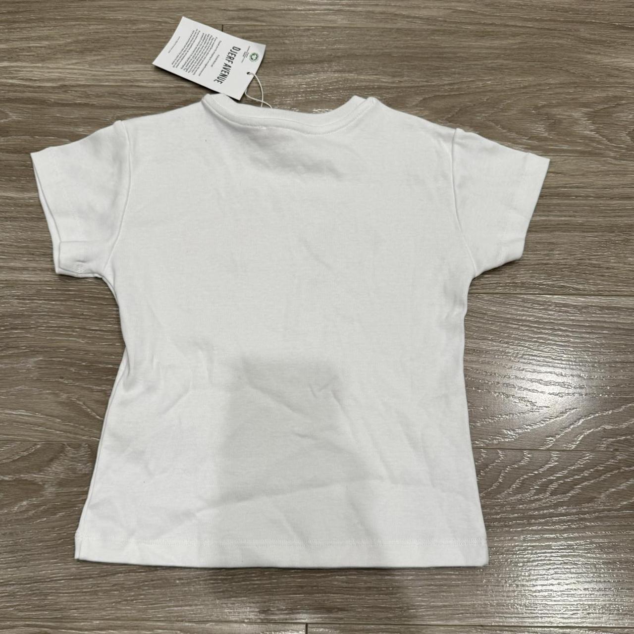 Djerf Avenue Women's White T-shirt (3)