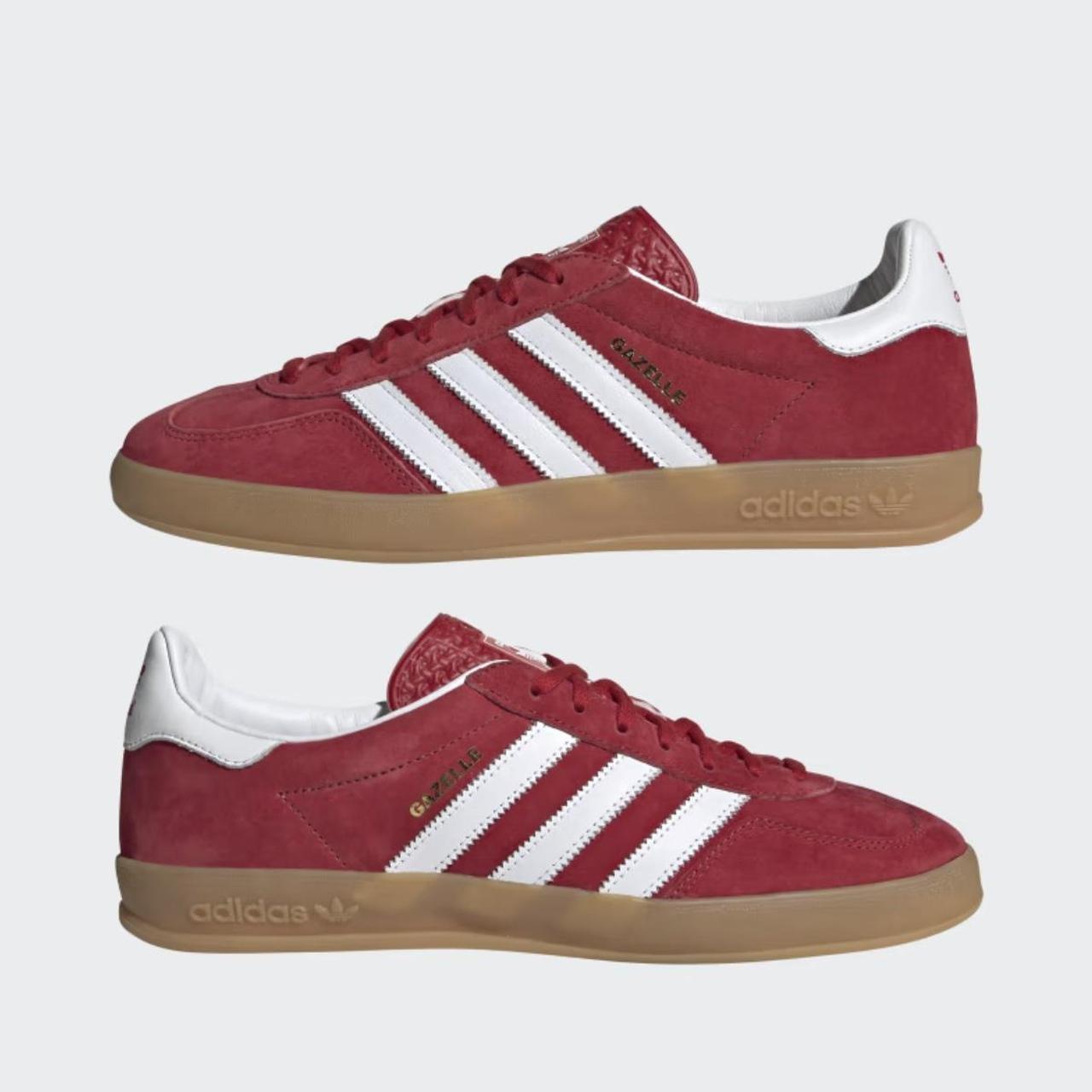 ADIDAS SAMBAS in Cherry RED 🍒 #adidas #sambas... - Depop