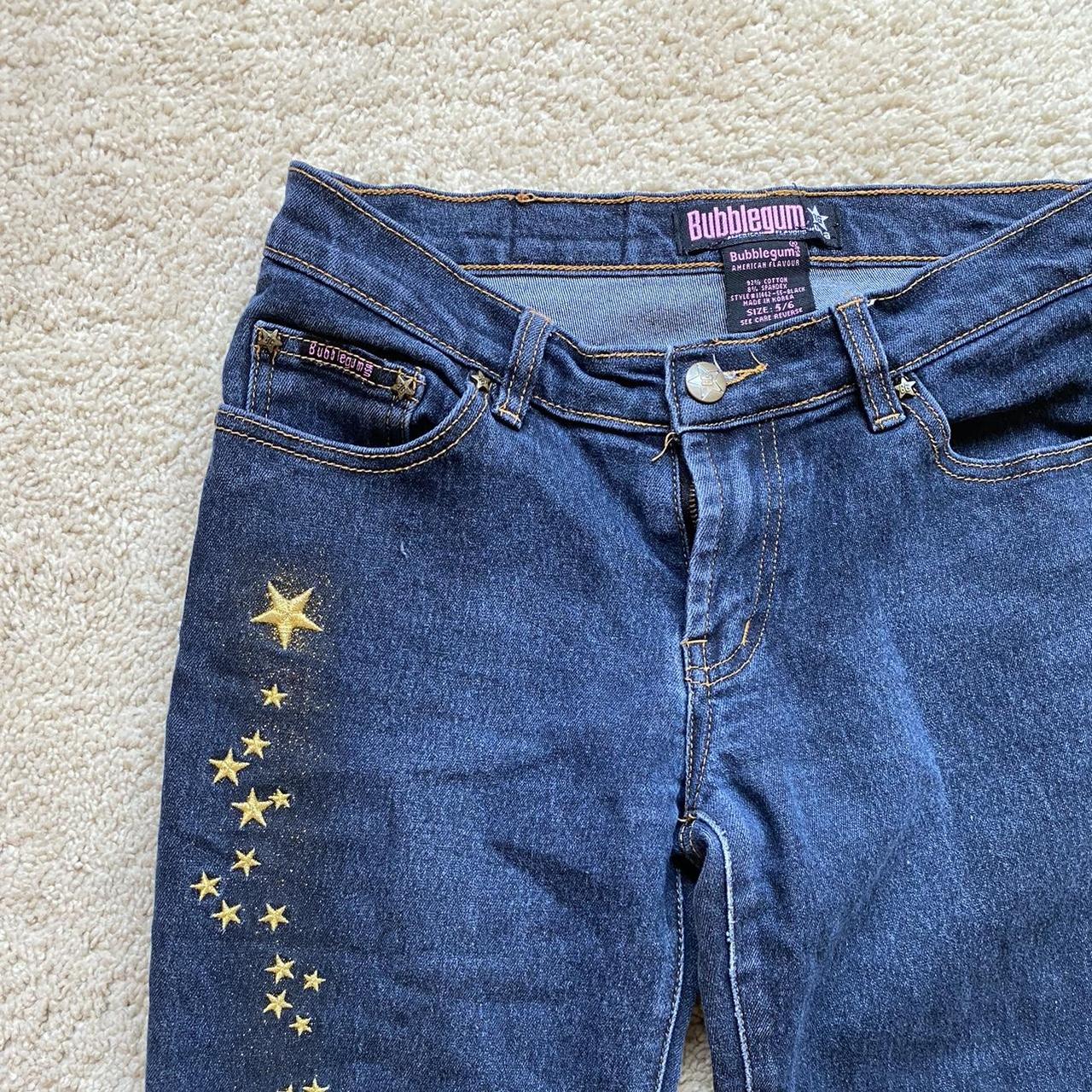 Y2K】DND4DES Fake GAL chain blue denim - メルカリ