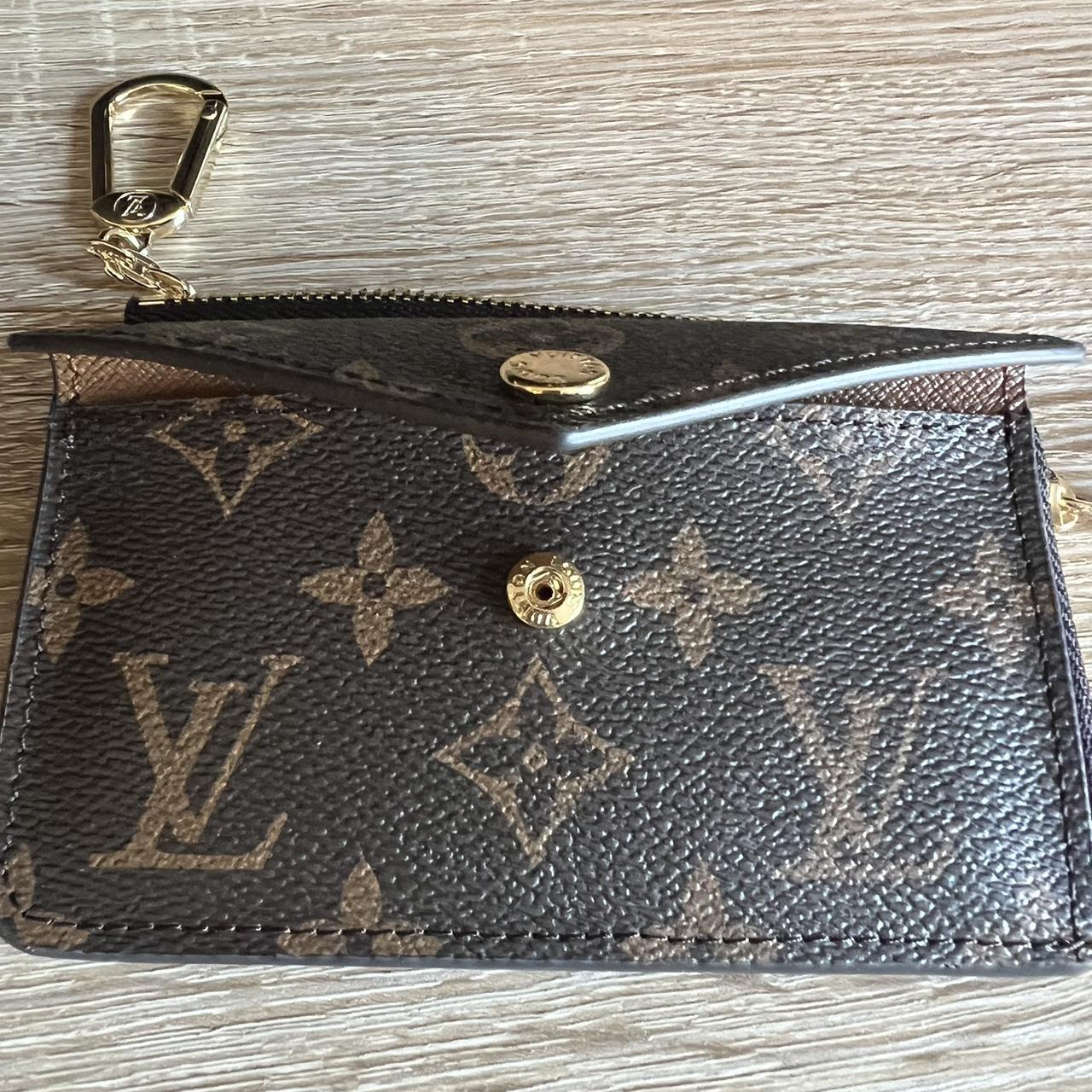 Authentic Louis Vuitton LV Card holder recto verso, - Depop