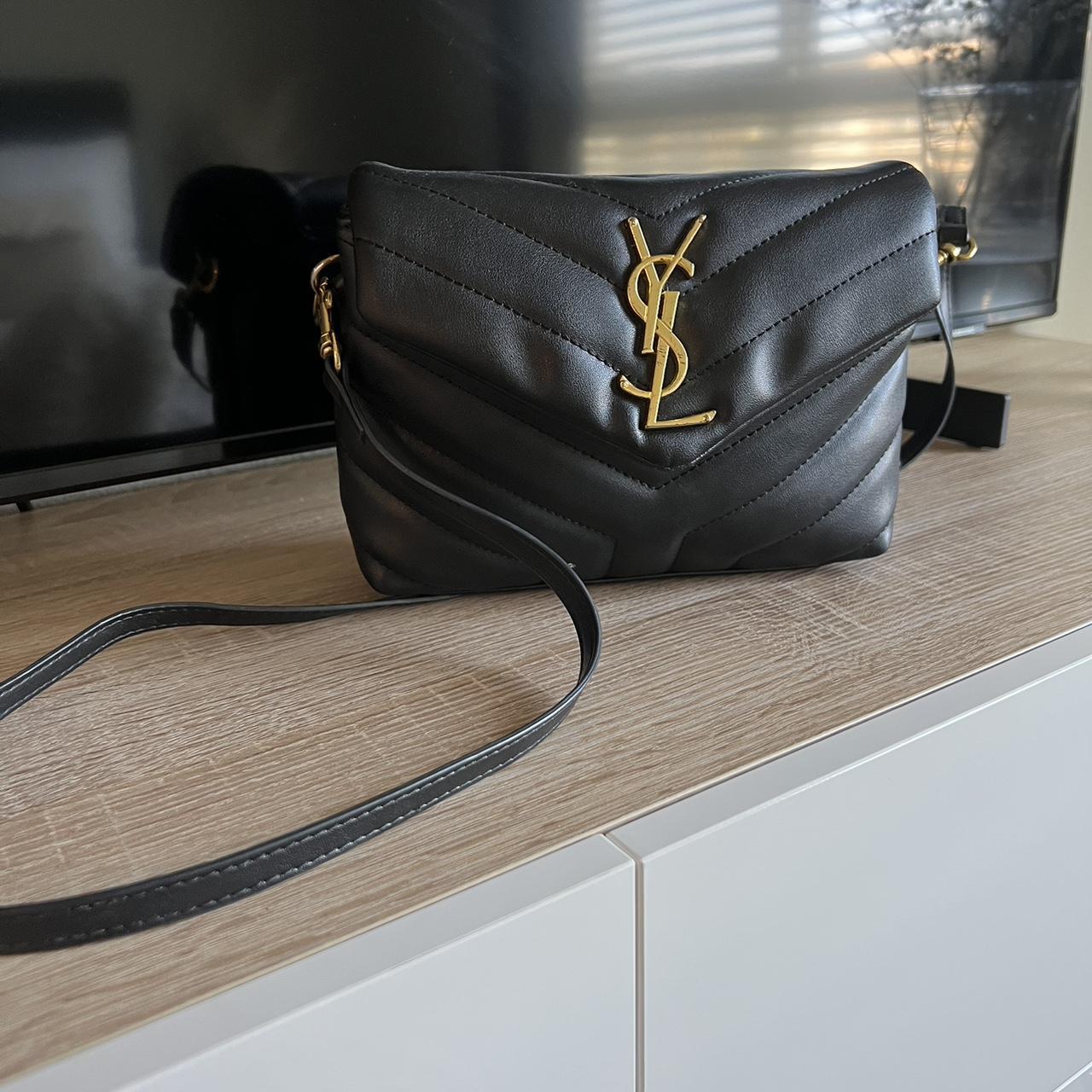 Authentic YSL bag, in great condition only inside - Depop