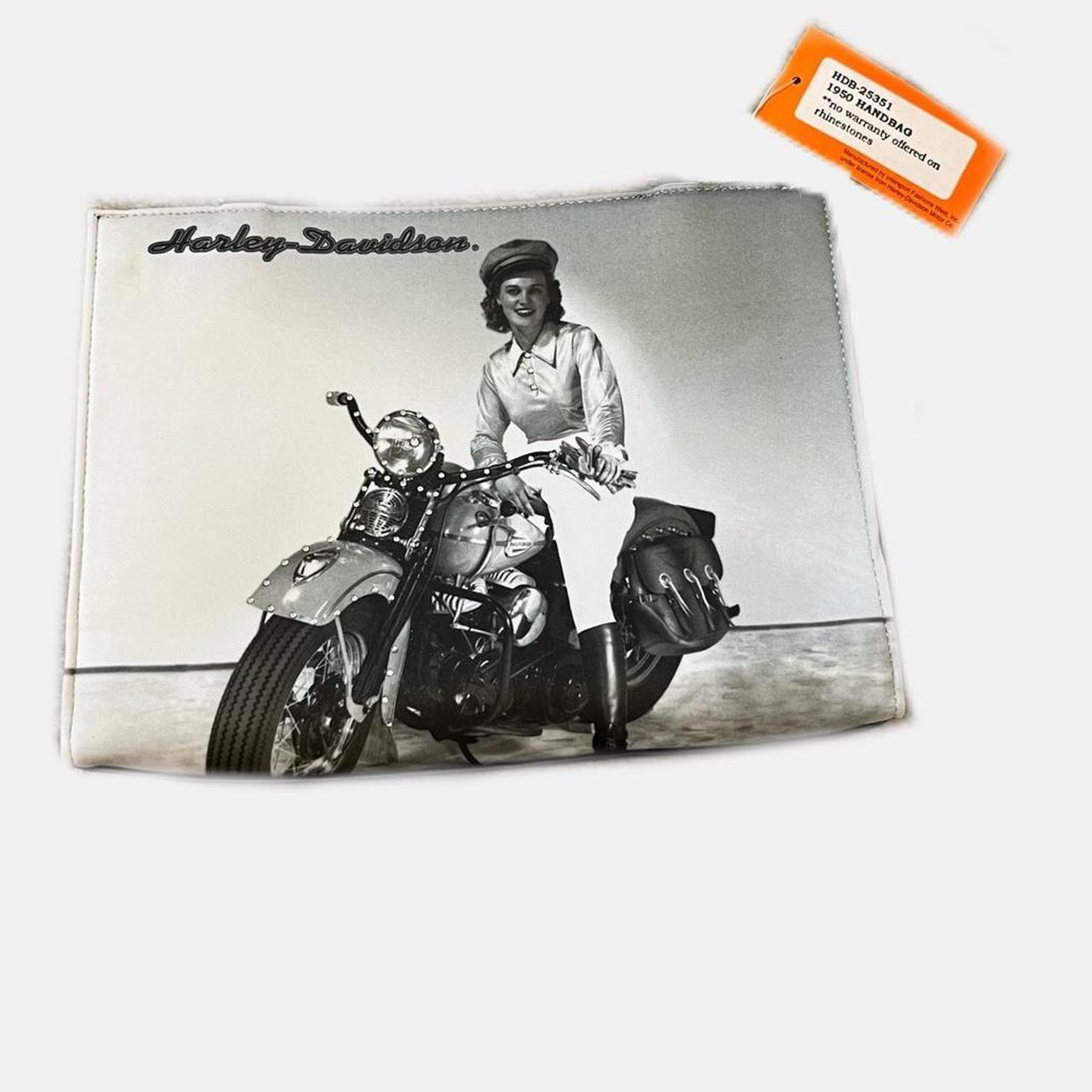 Vintage Harley Davidson Motorcycle Bag Purse