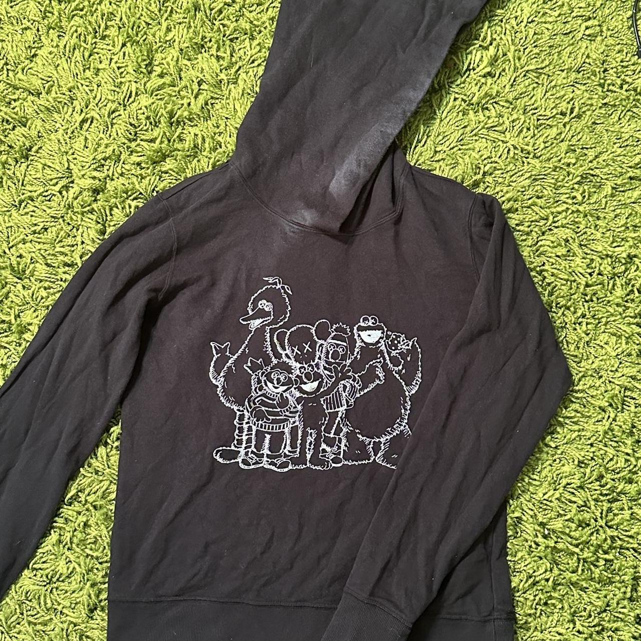 Kaws clearance black hoodie