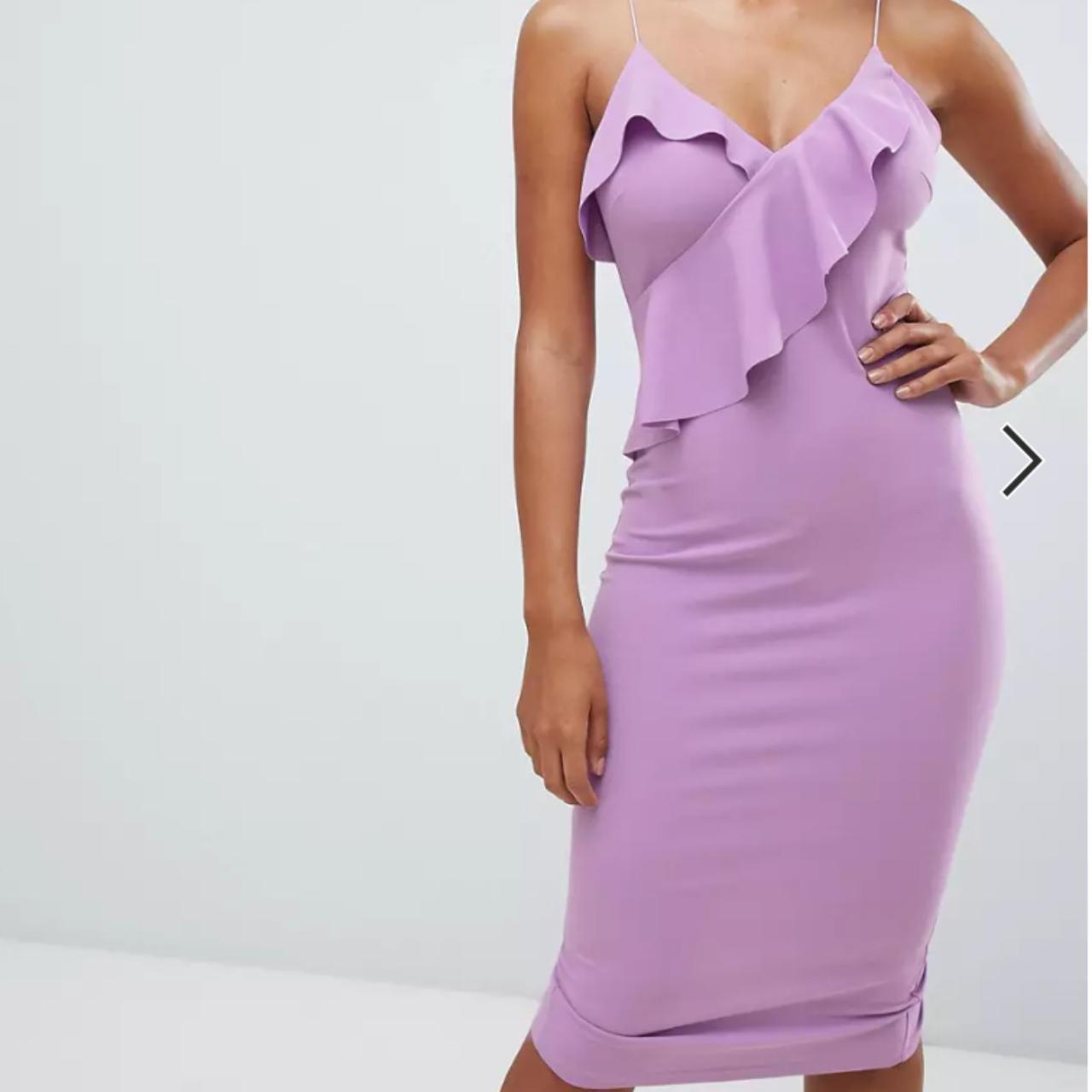 AX Paris Women's Pink and Purple Dress (7)