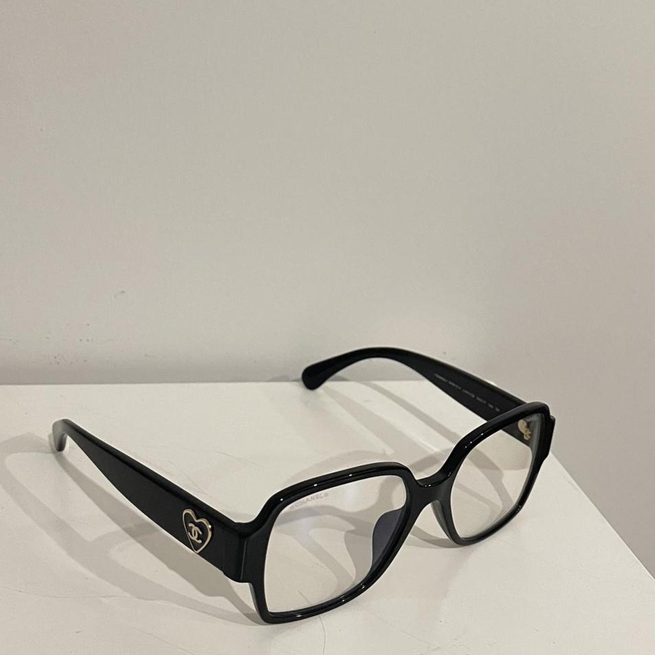 chanel women's black sunglasses