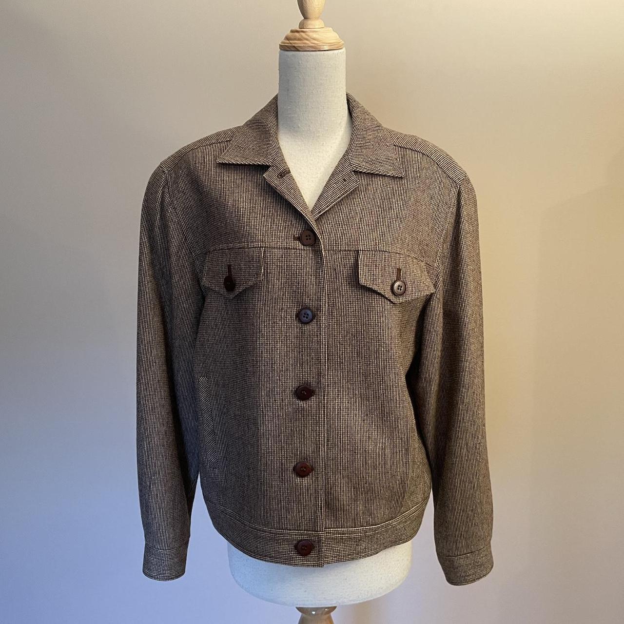 Pendleton Women's Wool Jacket - Brown - 8 – Vinta… - image 1