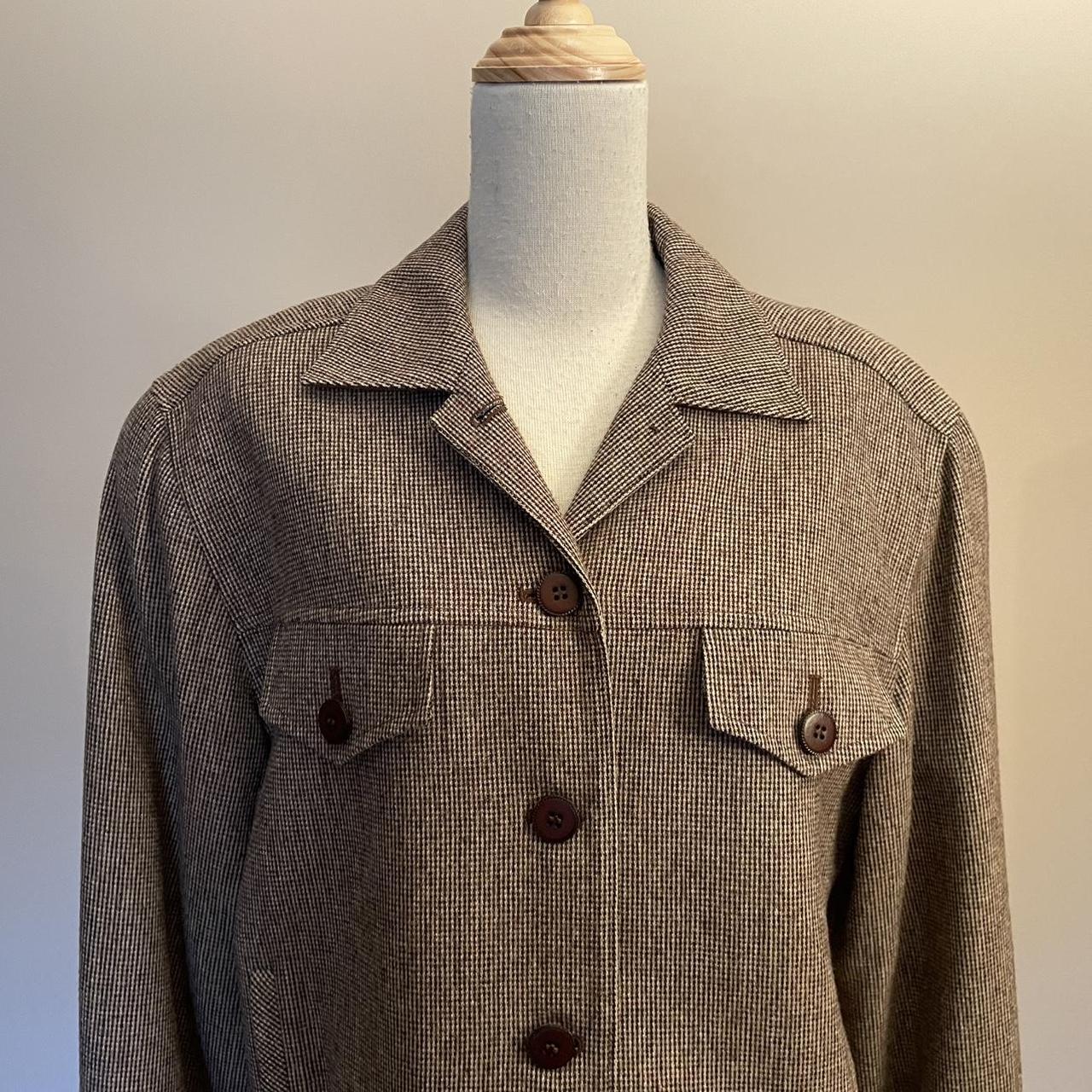 Pendleton Women's Wool Jacket - Brown - 8 – Vinta… - image 3