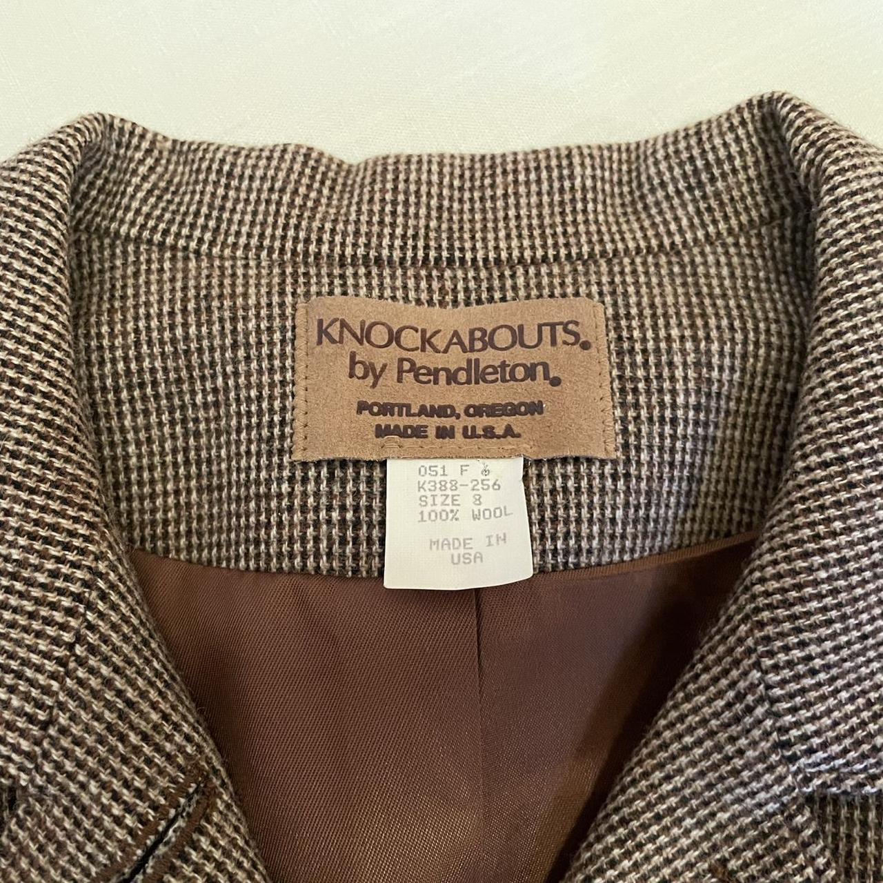 Pendleton Women's Wool Jacket - Brown - 8 – Vinta… - image 5