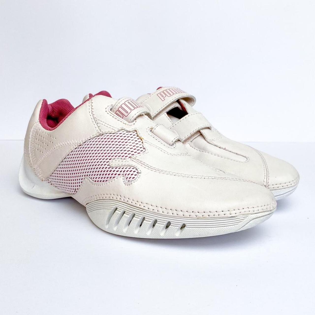 The coolest pair of baby pink Puma sneakers from the... - Depop