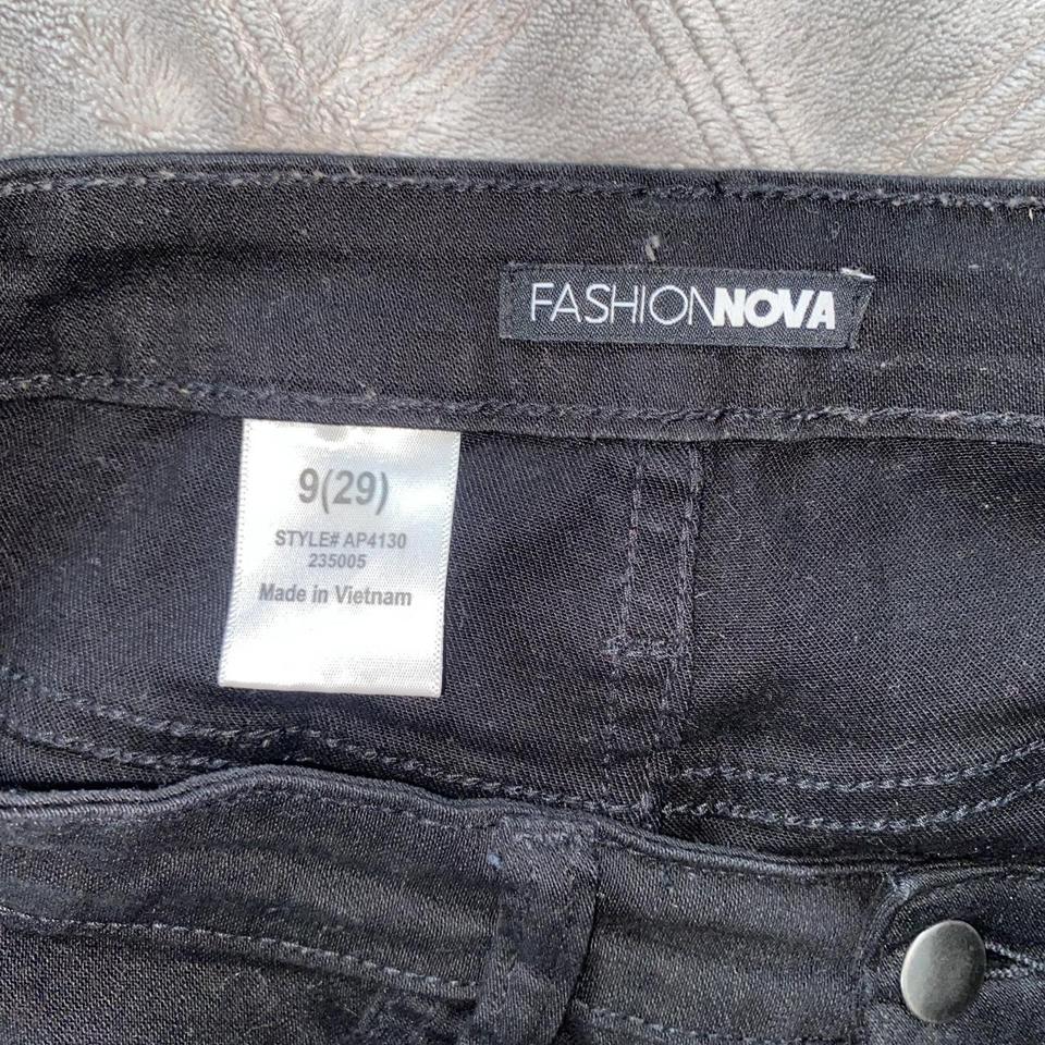 Fashion nova hot sale jeans brand