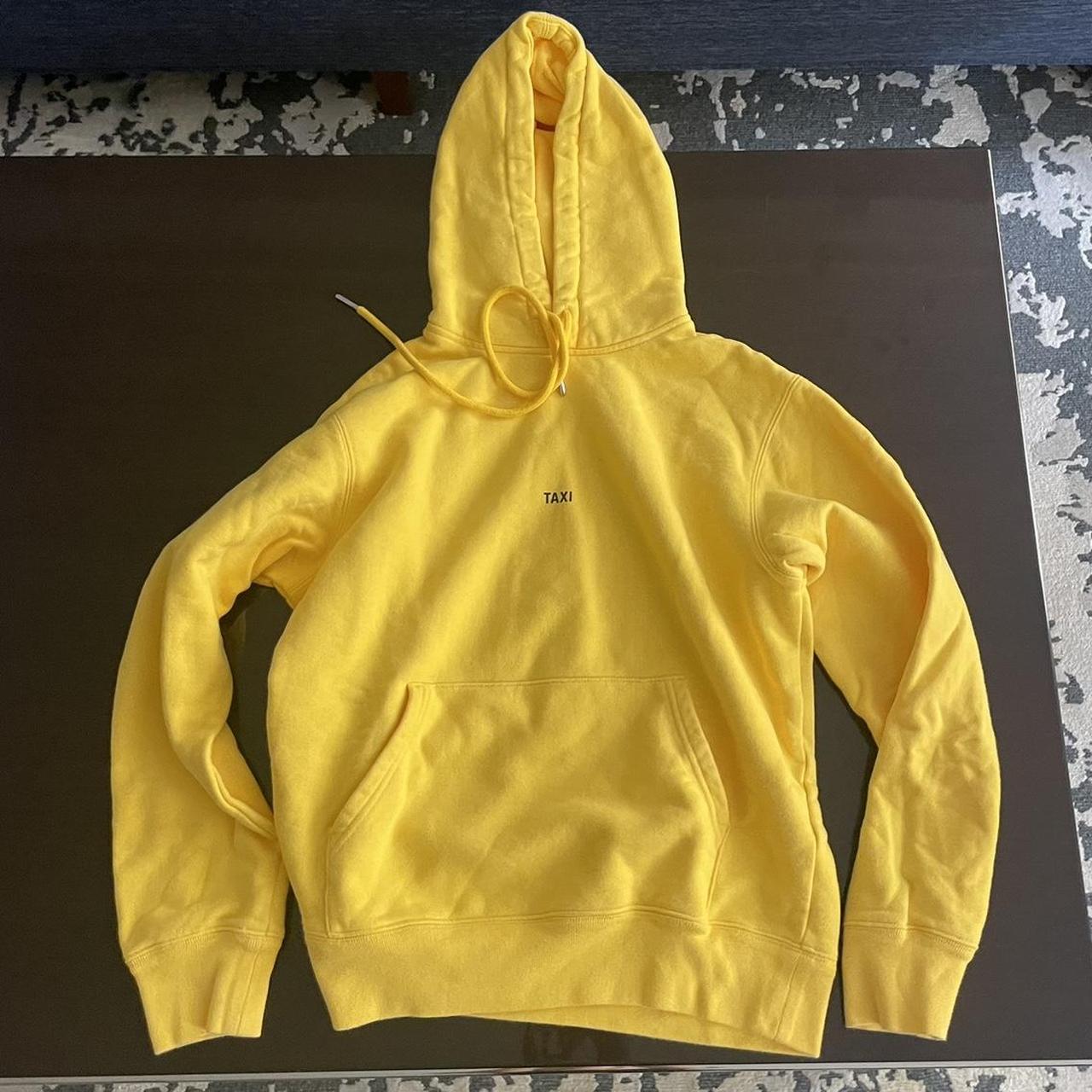 Helmut lang taxi hoodie yellow best sale