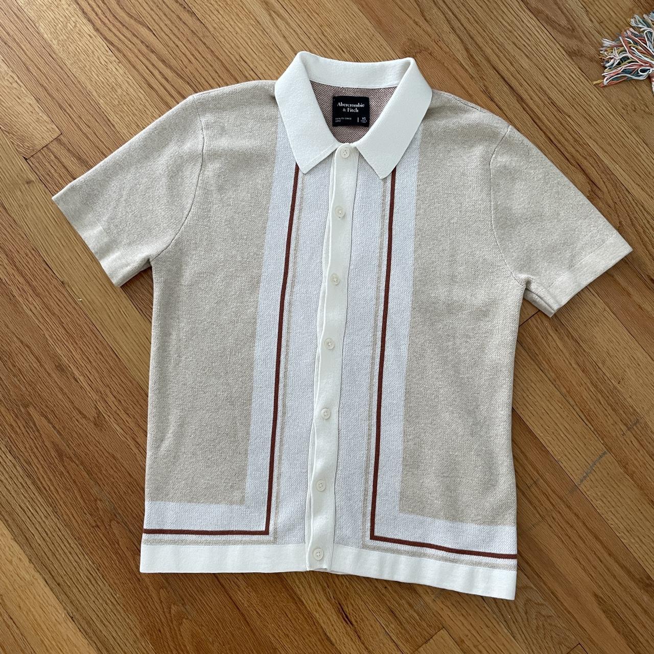 Abercrombie button up size XS mens EXTREMELY soft Depop