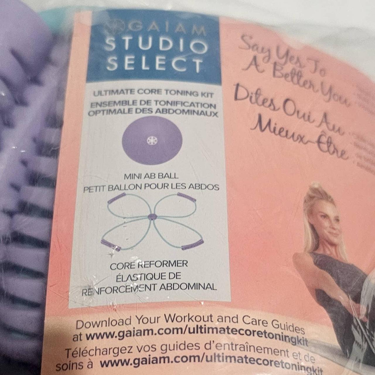 Gaiam studio select core toning kit hot sale