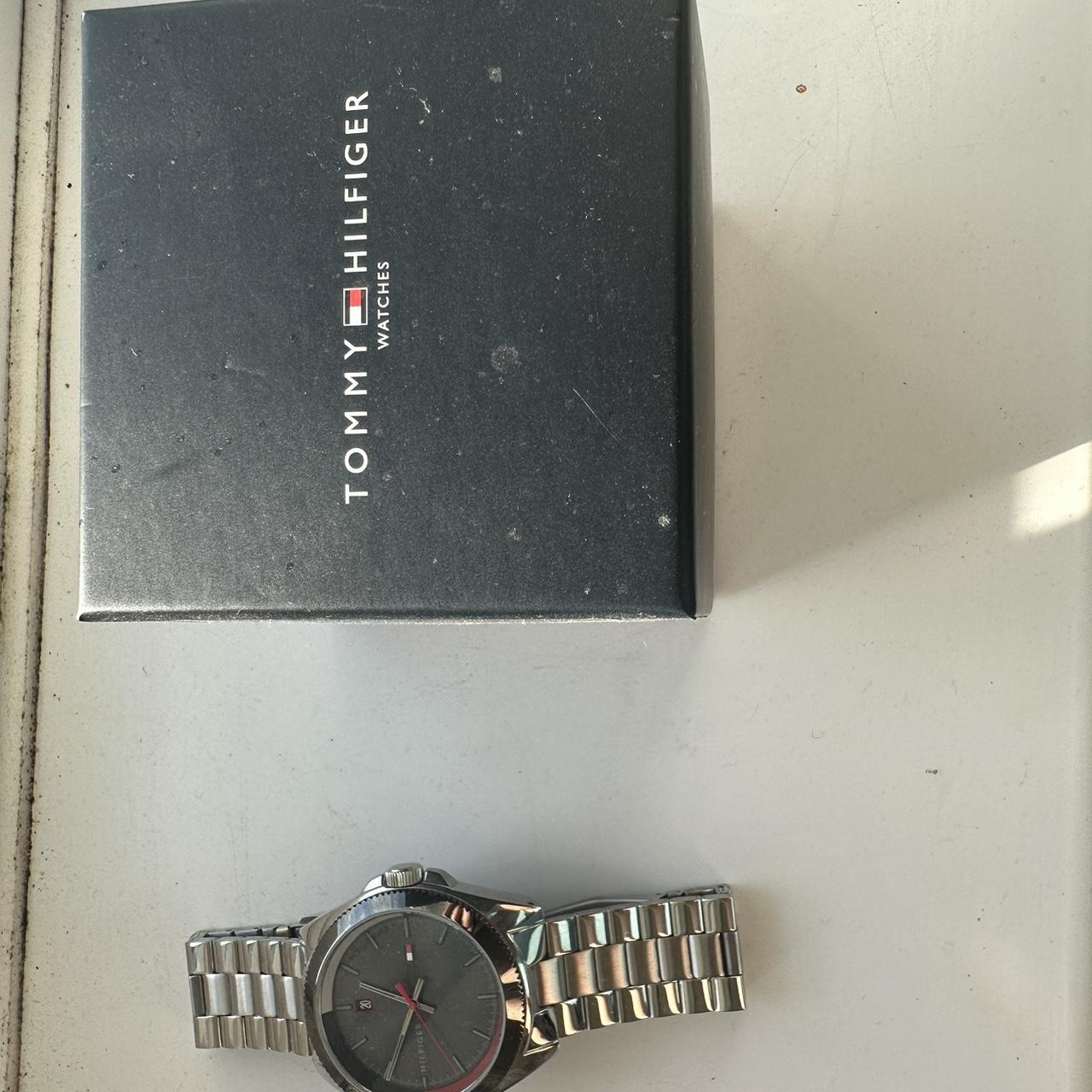 Tommy Hilfiger watch hardly worn comes with box Depop