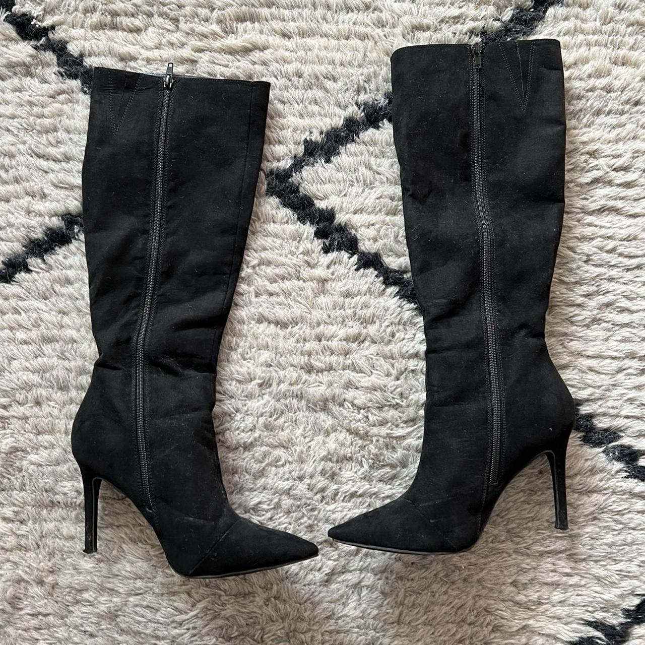 Macy's Women's Black Boots | Depop