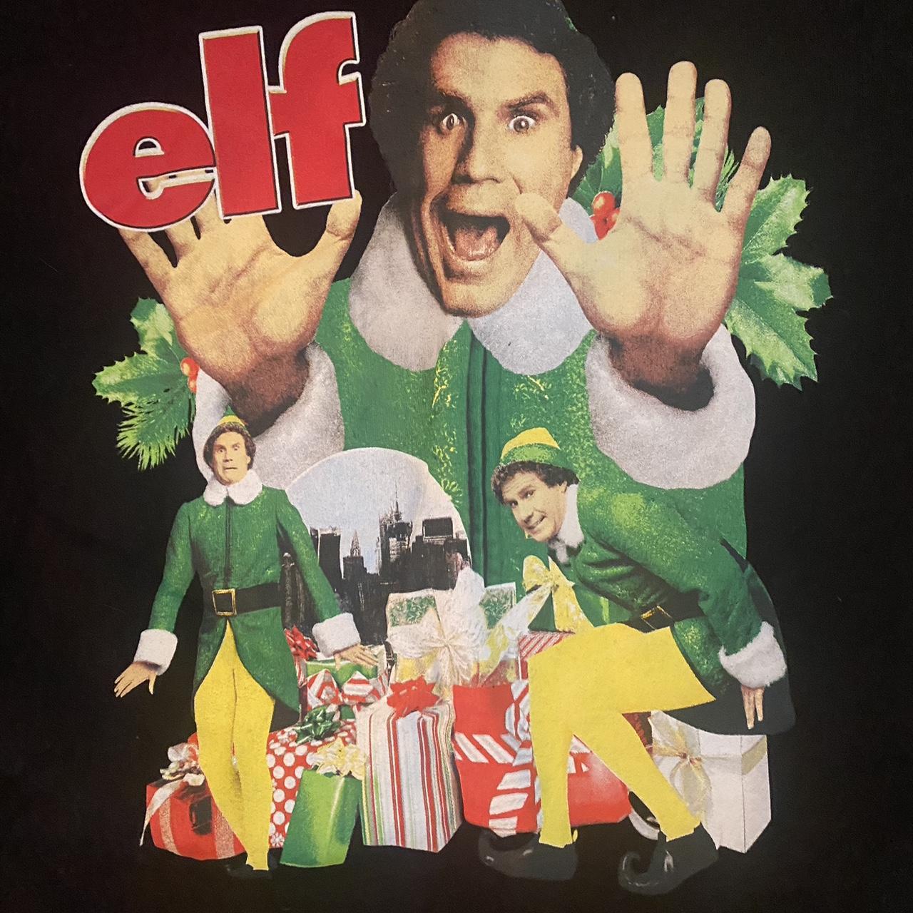 Elf sweatshirt. Will Ferrell retro Elf movie Xl... - Depop