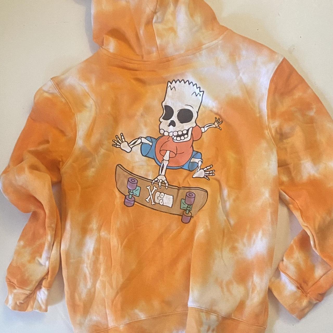 Spongebob tie clearance dye hoodie