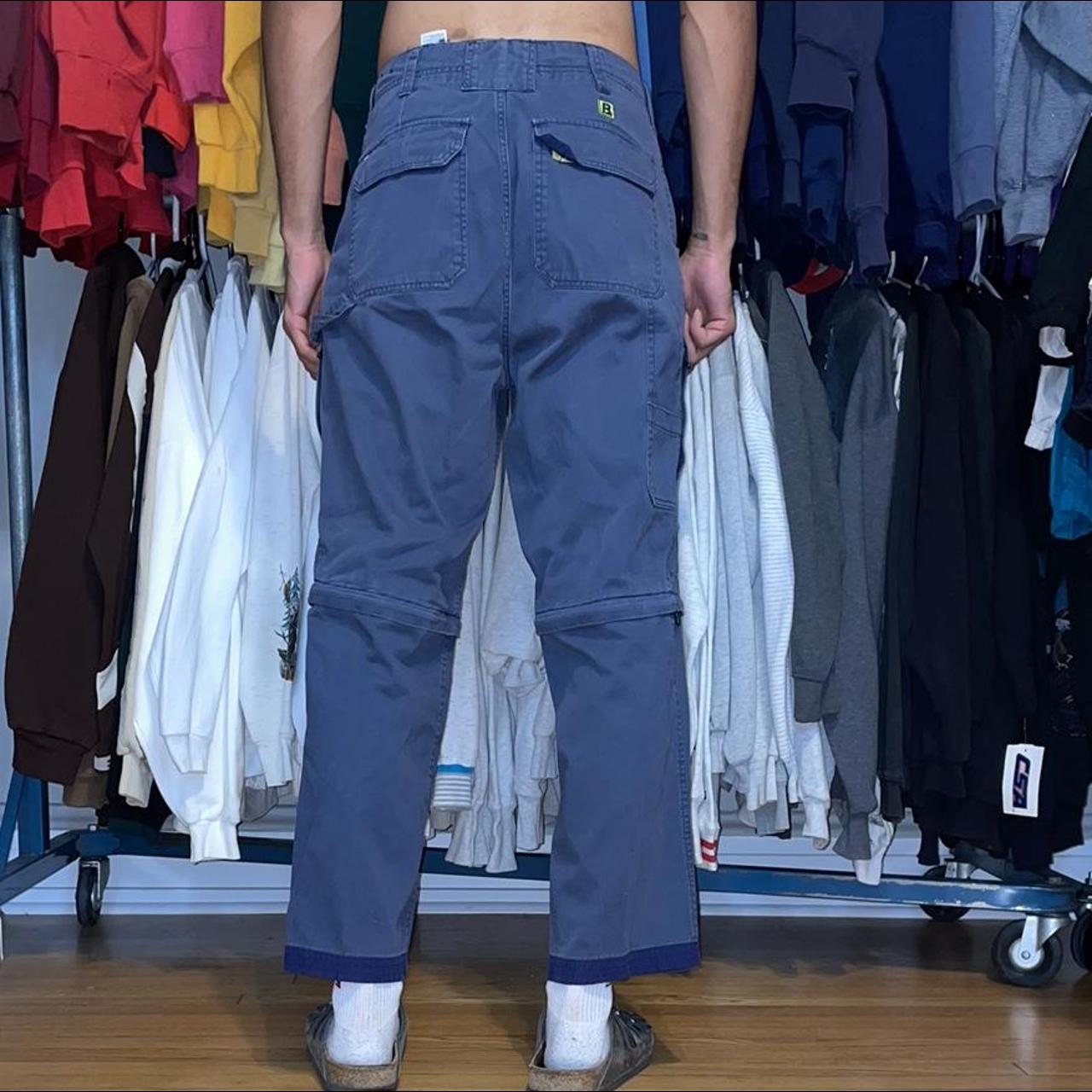 Vintage y2k bugle boy convertible cargo work... Depop