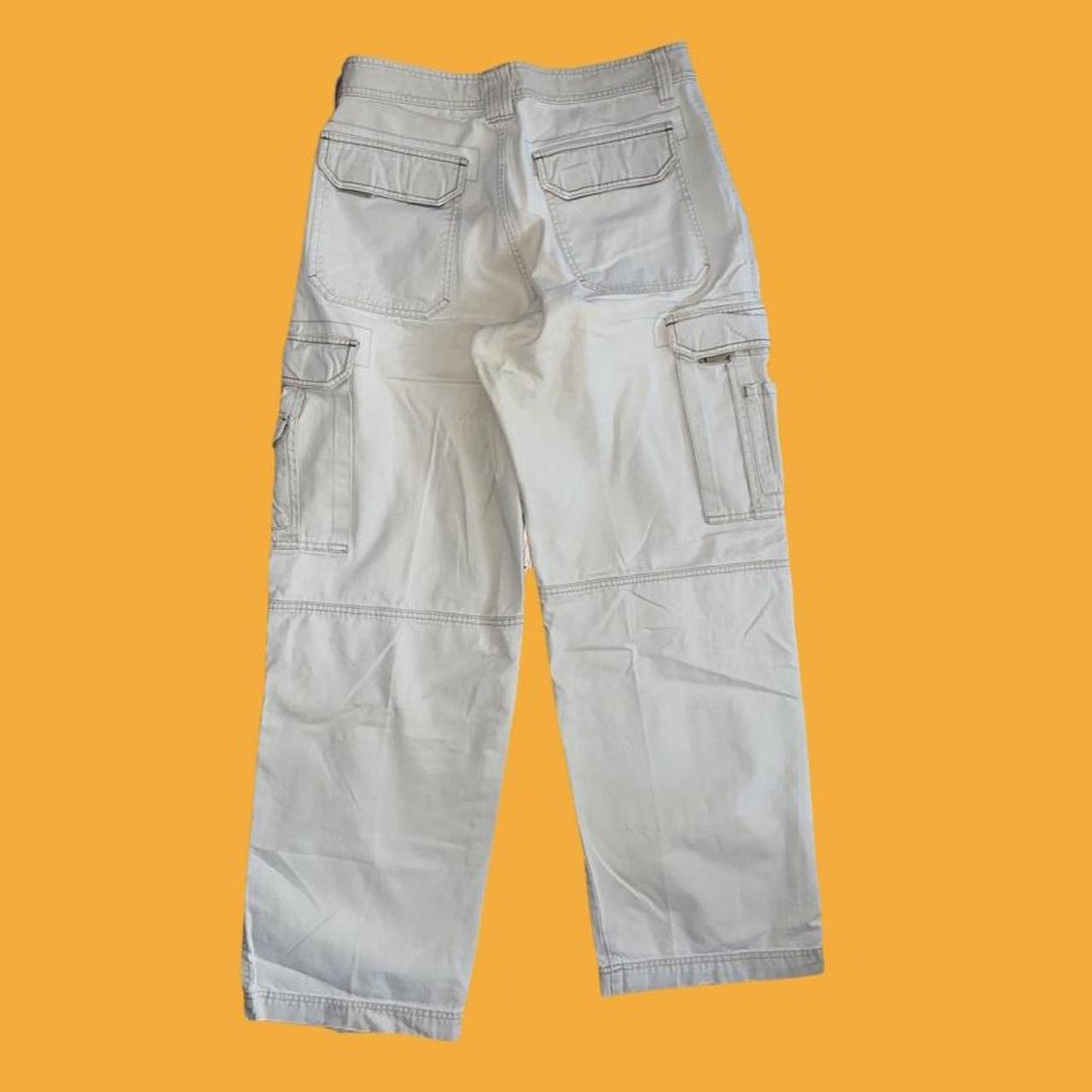 Union Bay Men's White and Cream Trousers (2)