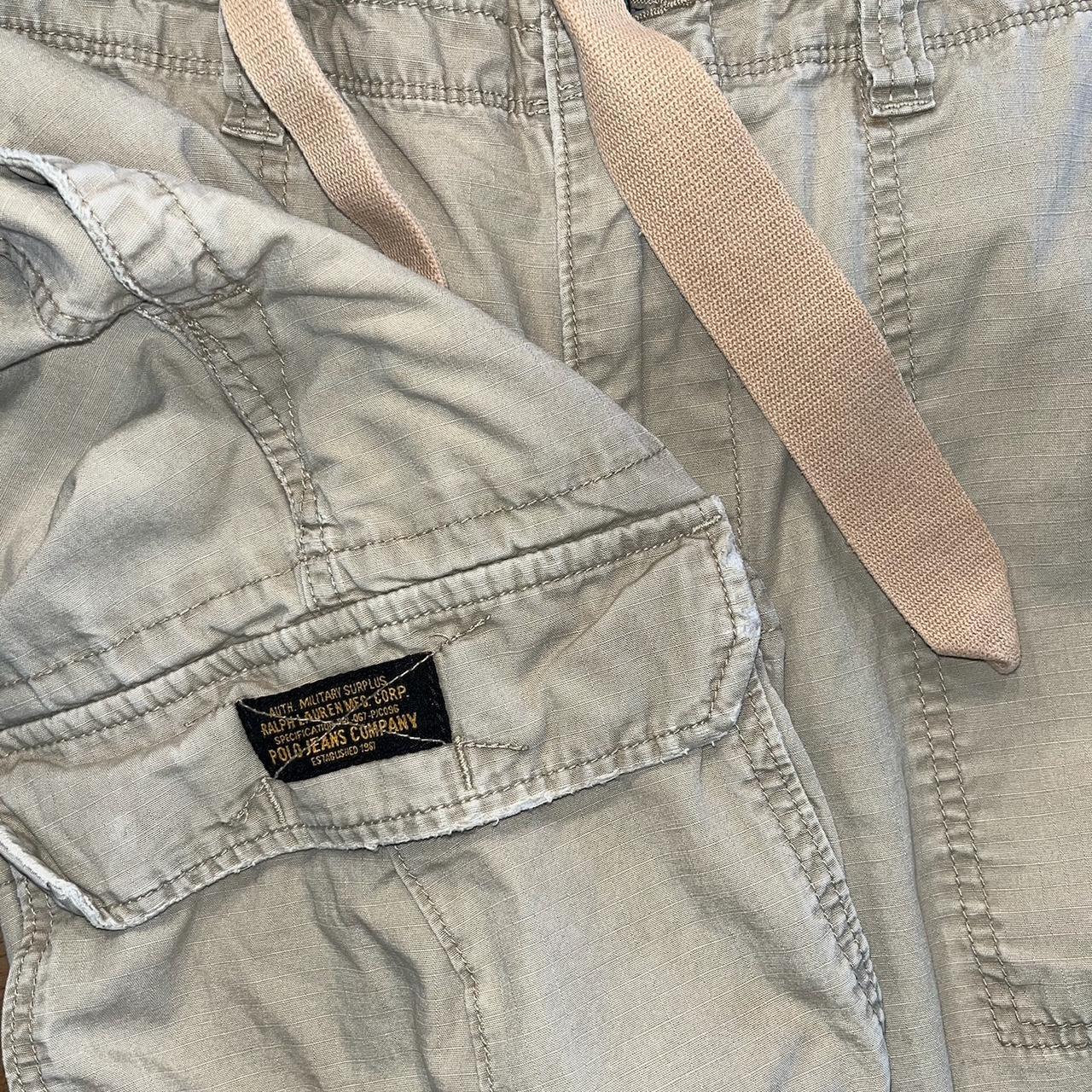 Polo Ralph Lauren Polo Jeans Co Ralph Lauren Cargo Shorts Y2K Military  Surplus