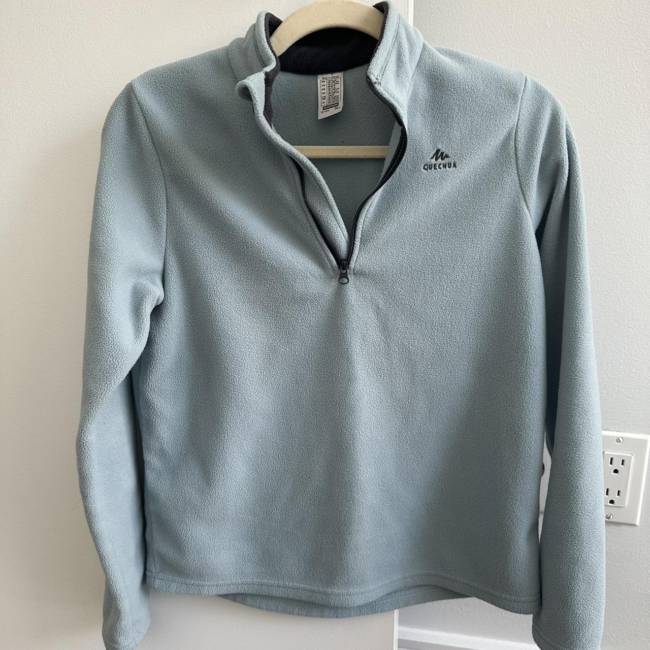 Decathlon fleece light blue - size 12/13 yr... - Depop