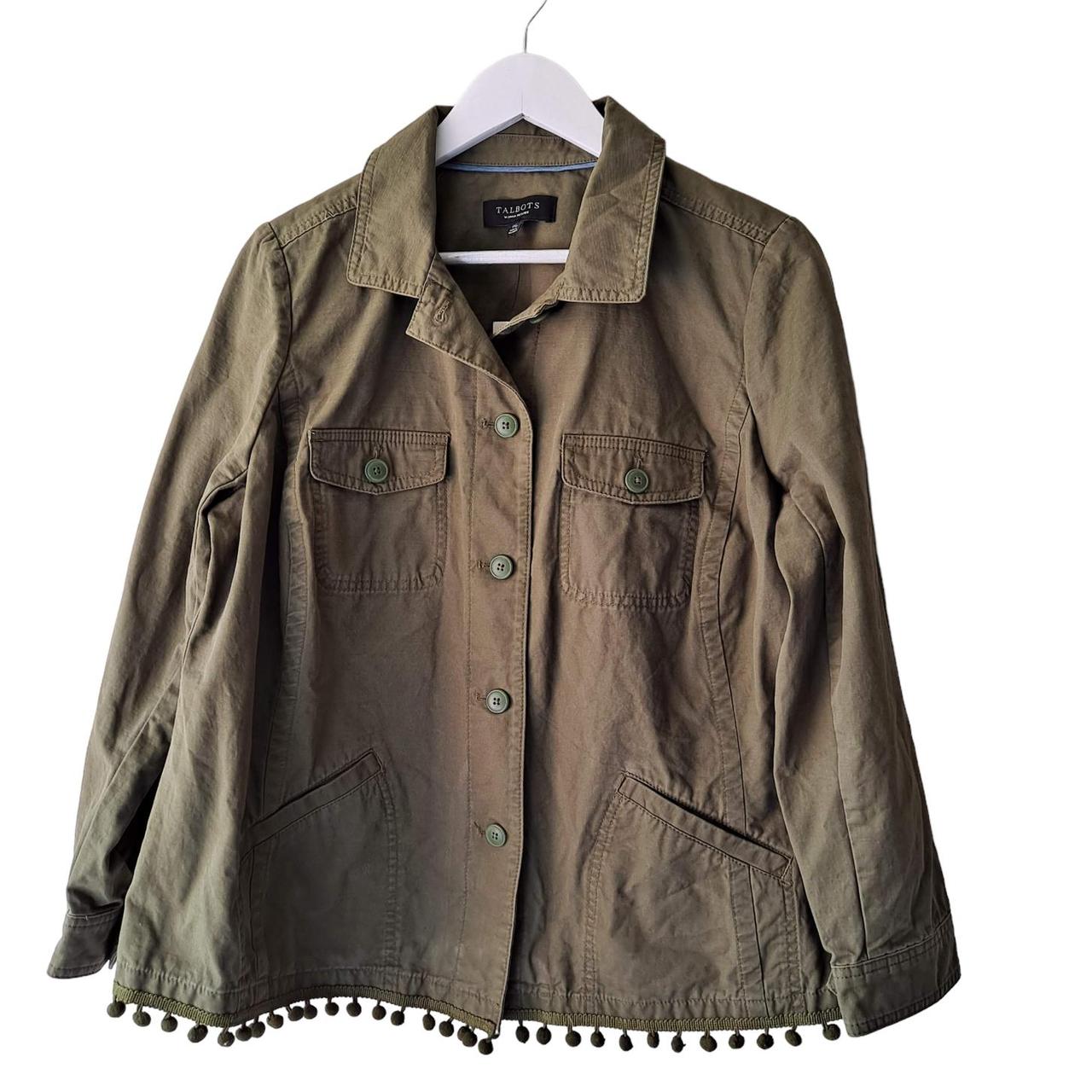 Talbots Women's Green Jacket | Depop