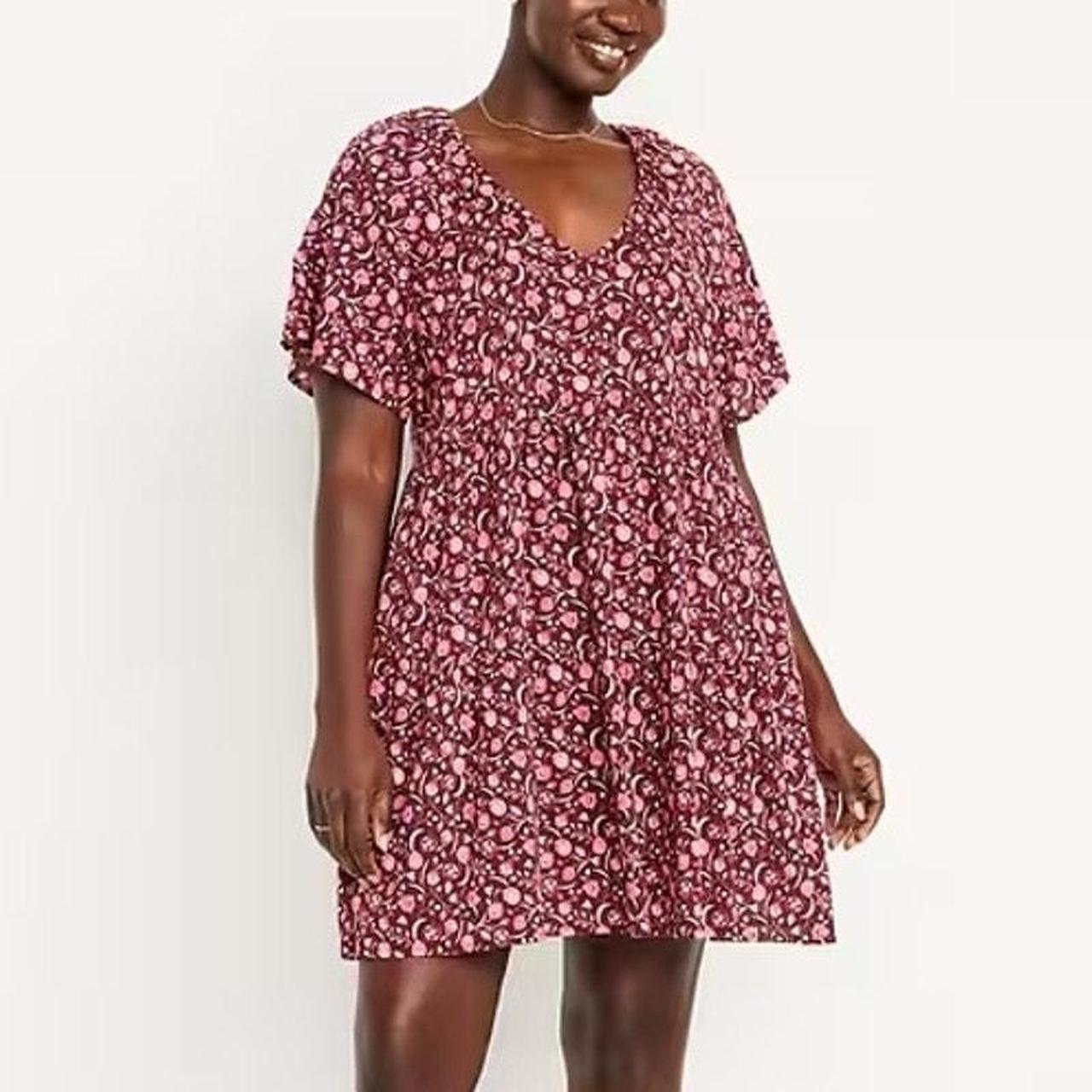 Old navy white floral dress best sale