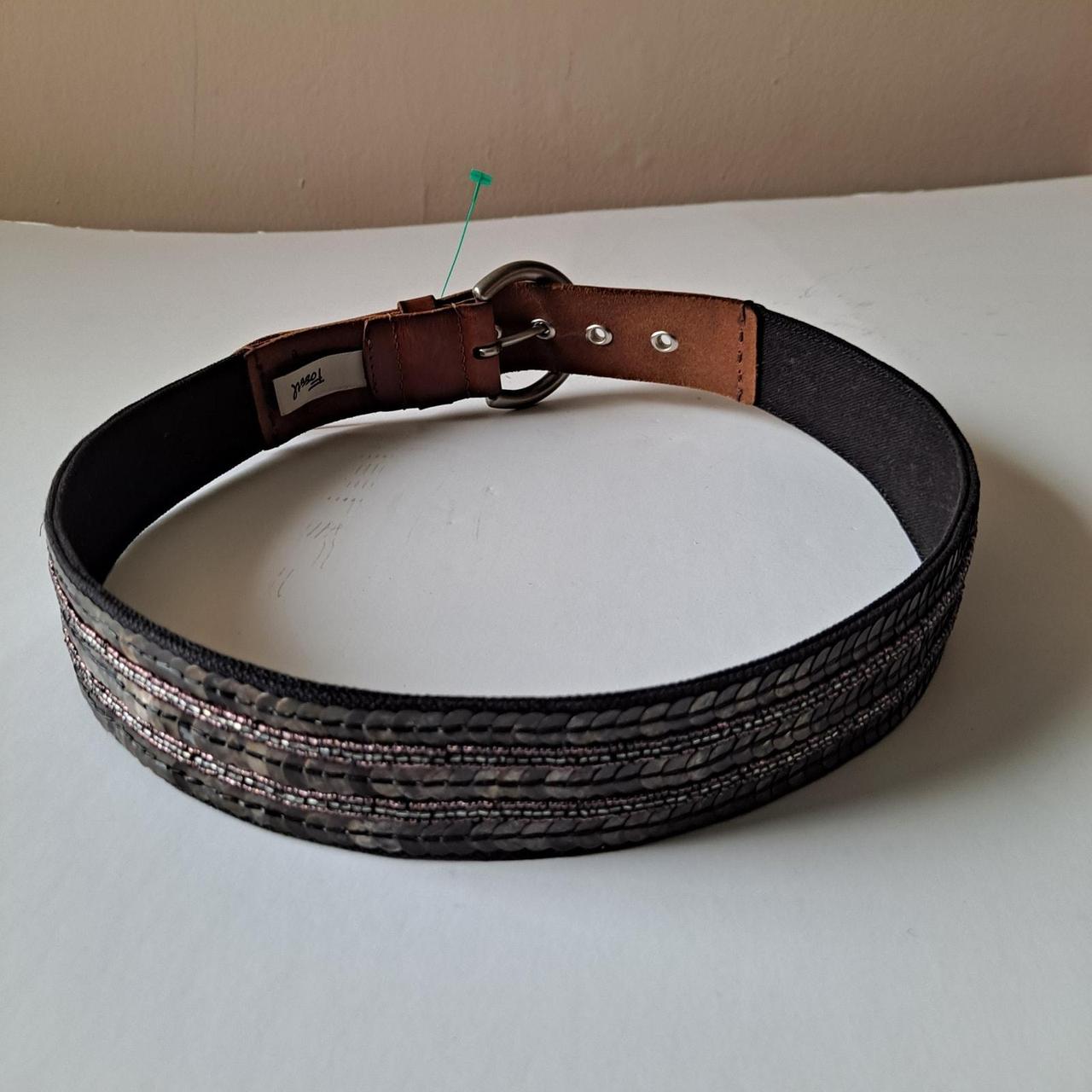 Fossil Women's Belt - Multi – Fossil Beaded Sequi… - image 3