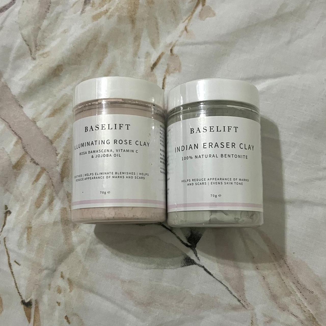 Baselift face mask powders Illuminating rose clay Depop