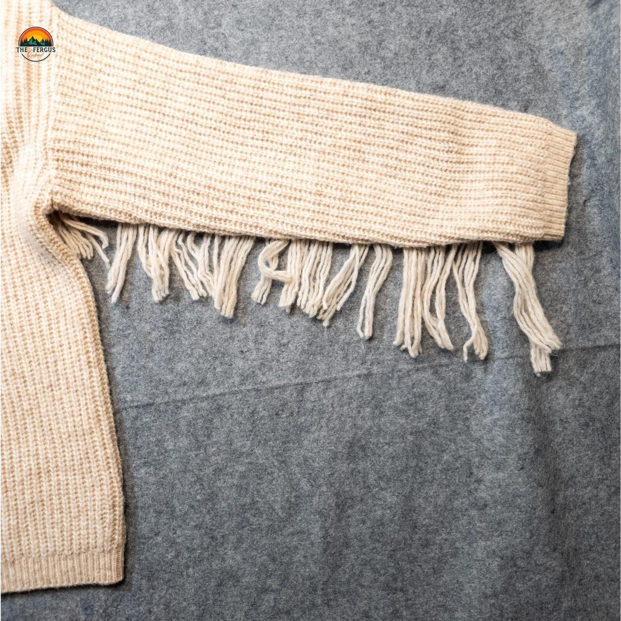 Source Unknown Women's Sweater - Cream - XL – Wit… - image 4