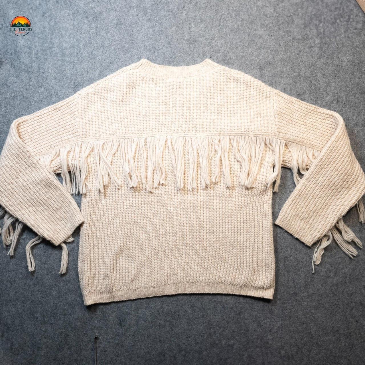 Source Unknown Women's Sweater - Cream - XL – Wit… - image 2