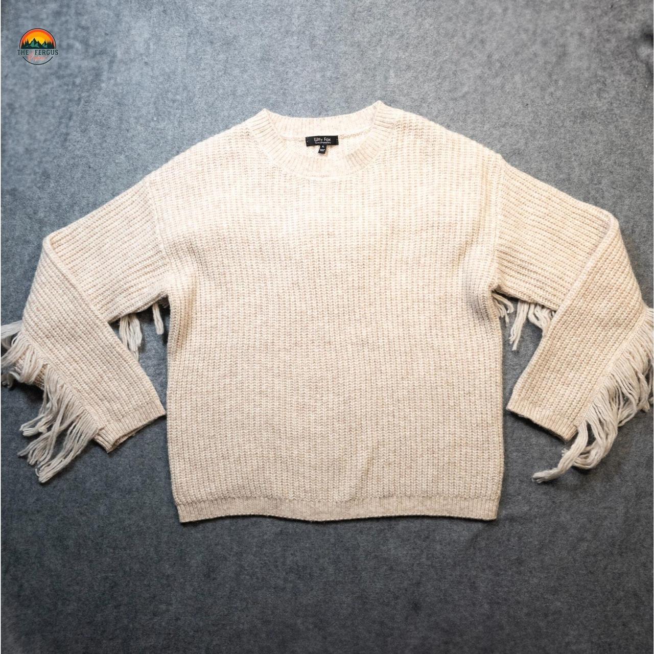 Source Unknown Women's Sweater - Cream - XL – Wit… - image 1