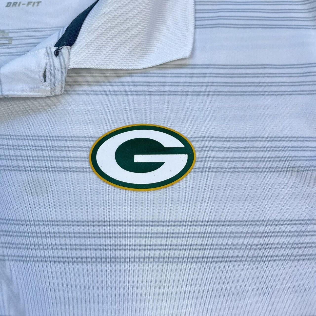 Nike Green Bay Packers Dri Fit Grey Long Sleeve - Depop