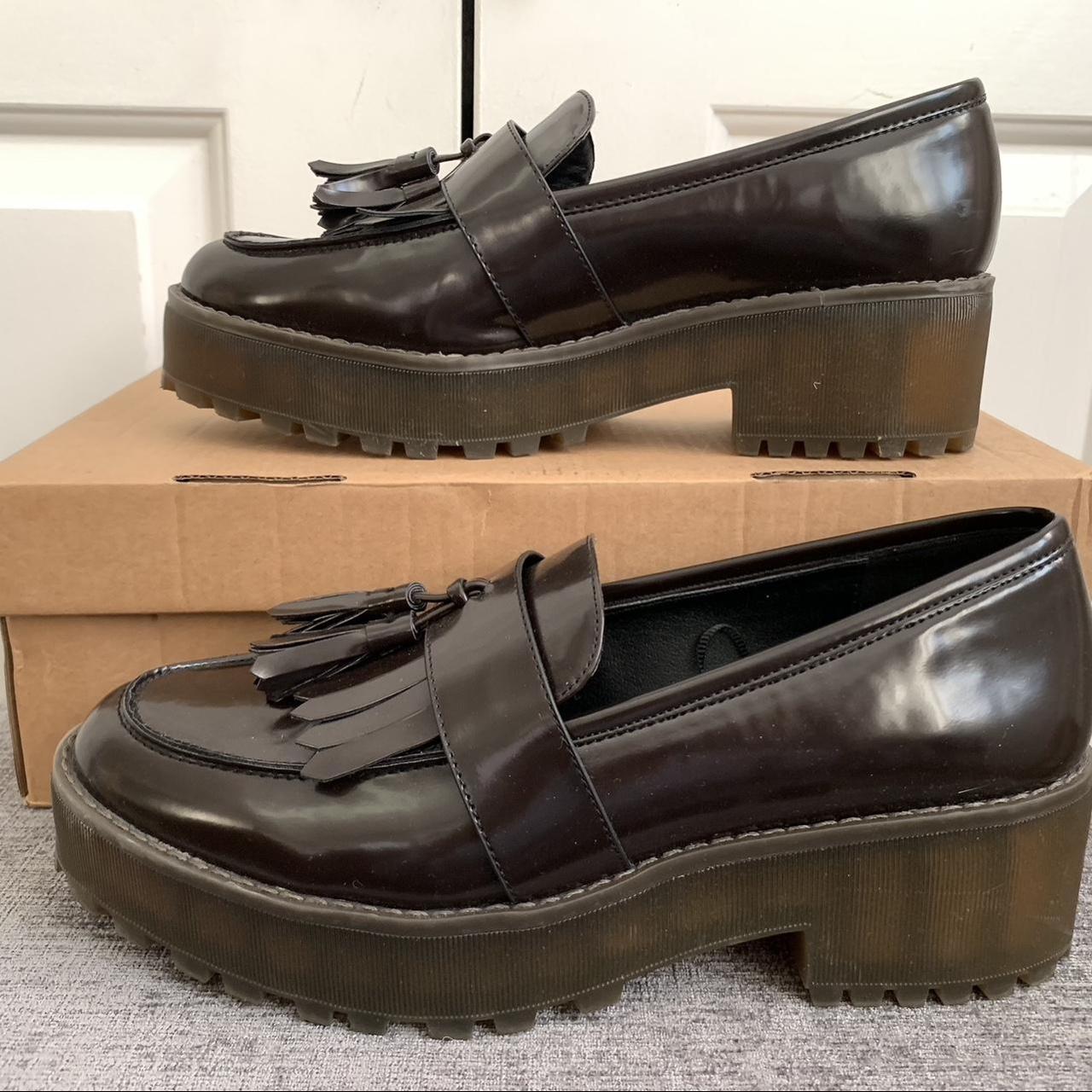 monki chunky loafers